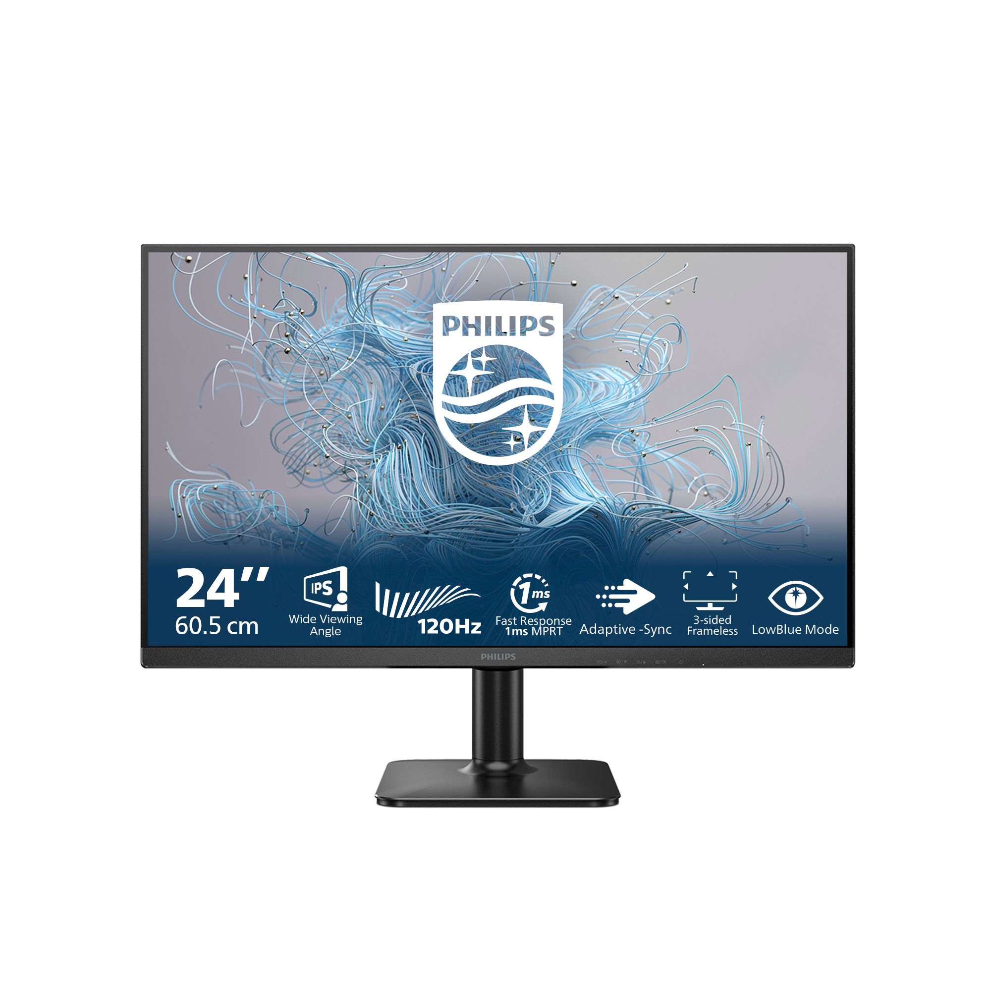 B-WARE - Philips 1000 Series 24E2N1110 Monitor 60.5cm (23.8") Full HD, IPS, 1ms, HDMI, VGA