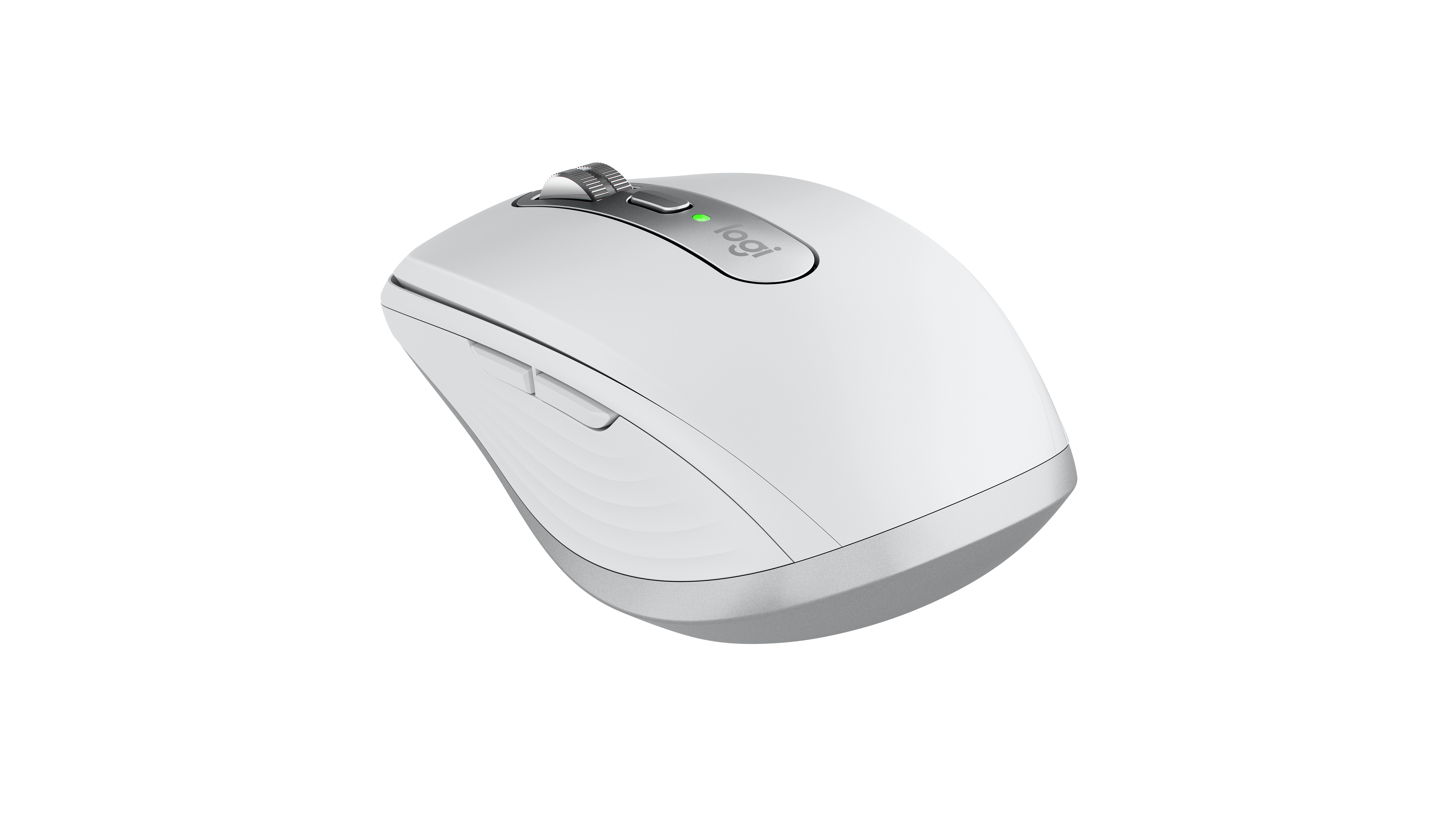 Logitech MX Anywhere 3S Pale Grey, weiß/grau, Logi Bolt, USB/Bluetooth