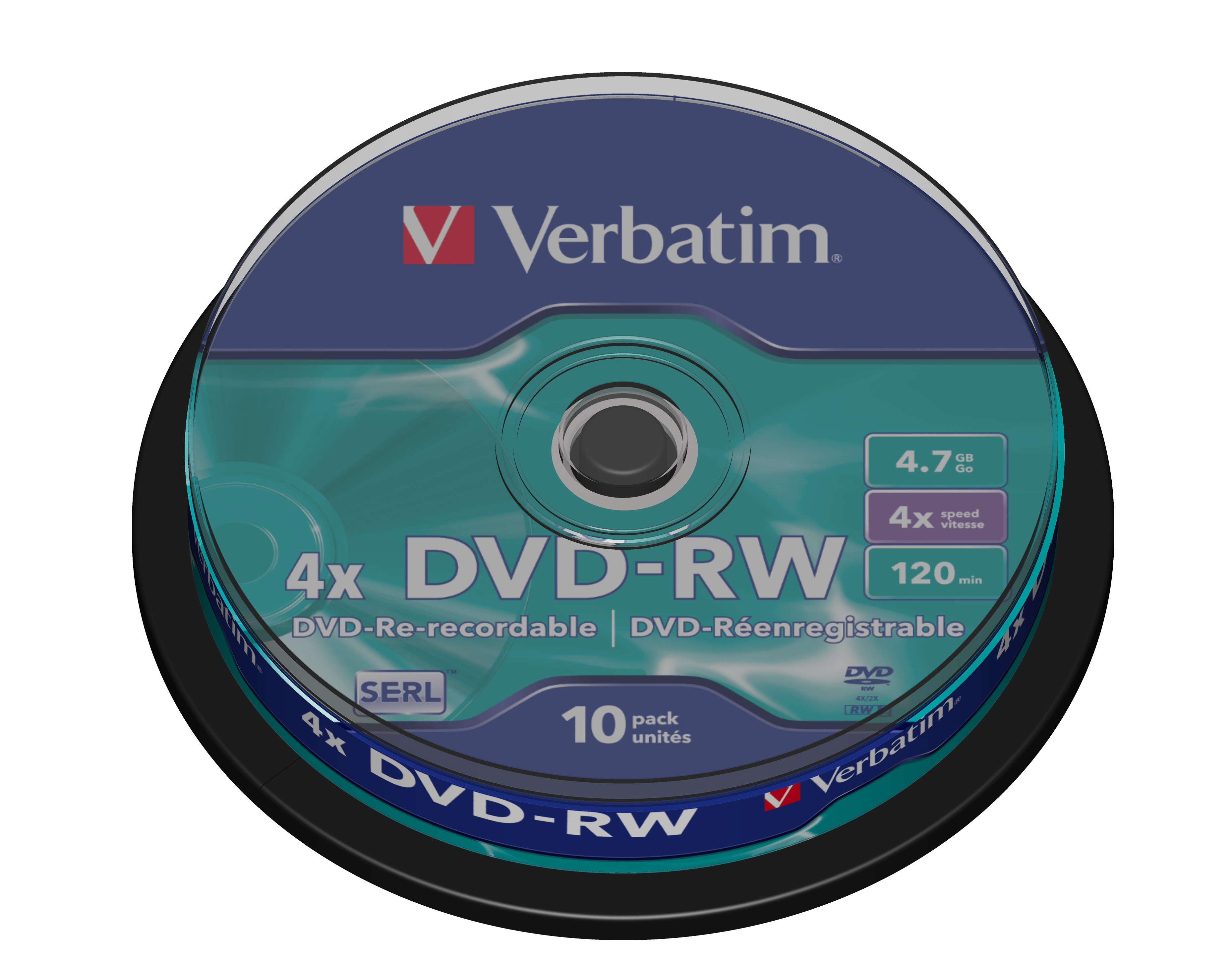 Verbatim DataLifePlus - 10 x DVD-RW - 4.7 GB