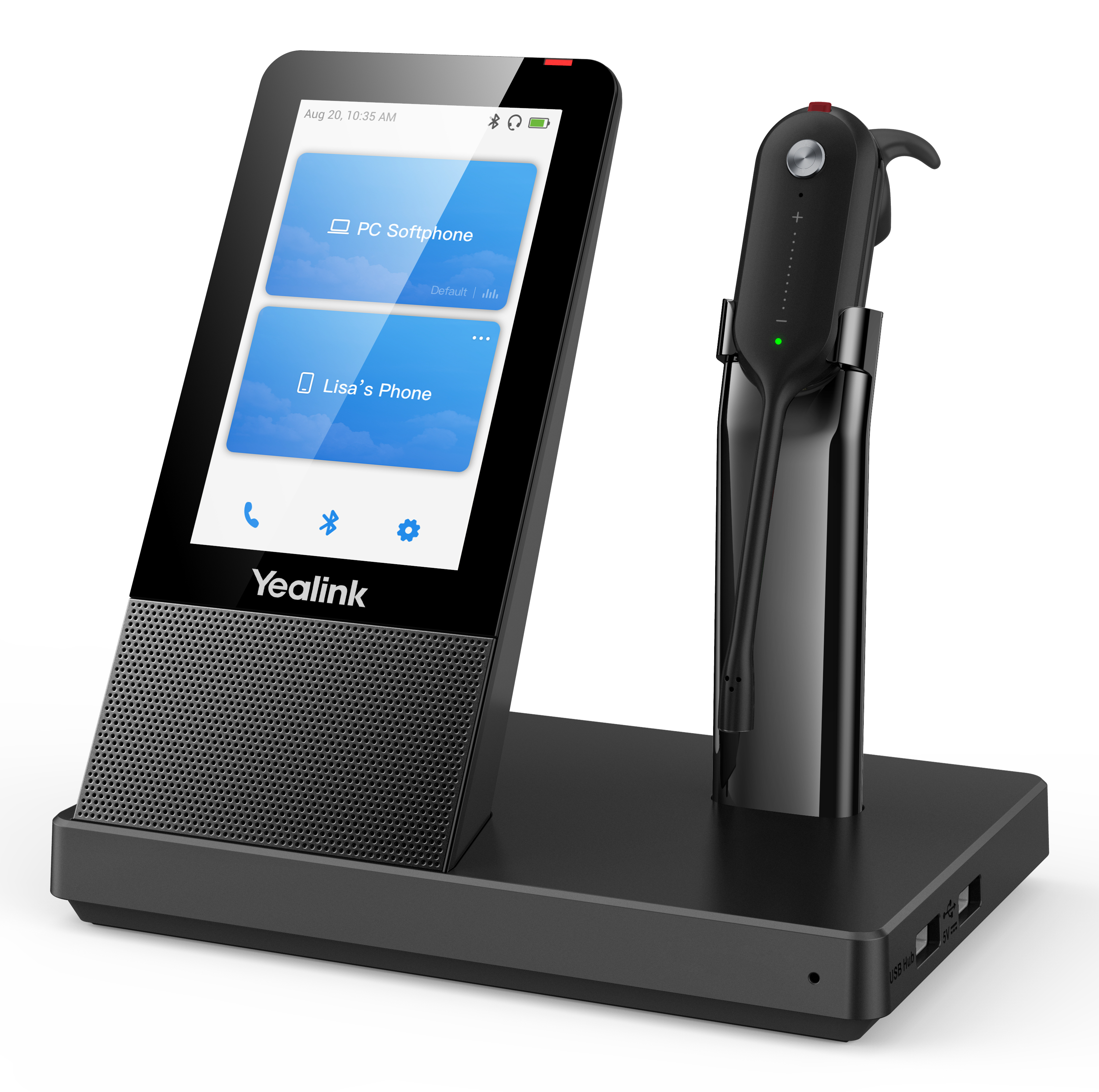 Yealink WH67 X Workstation - Headset - im Ohr
