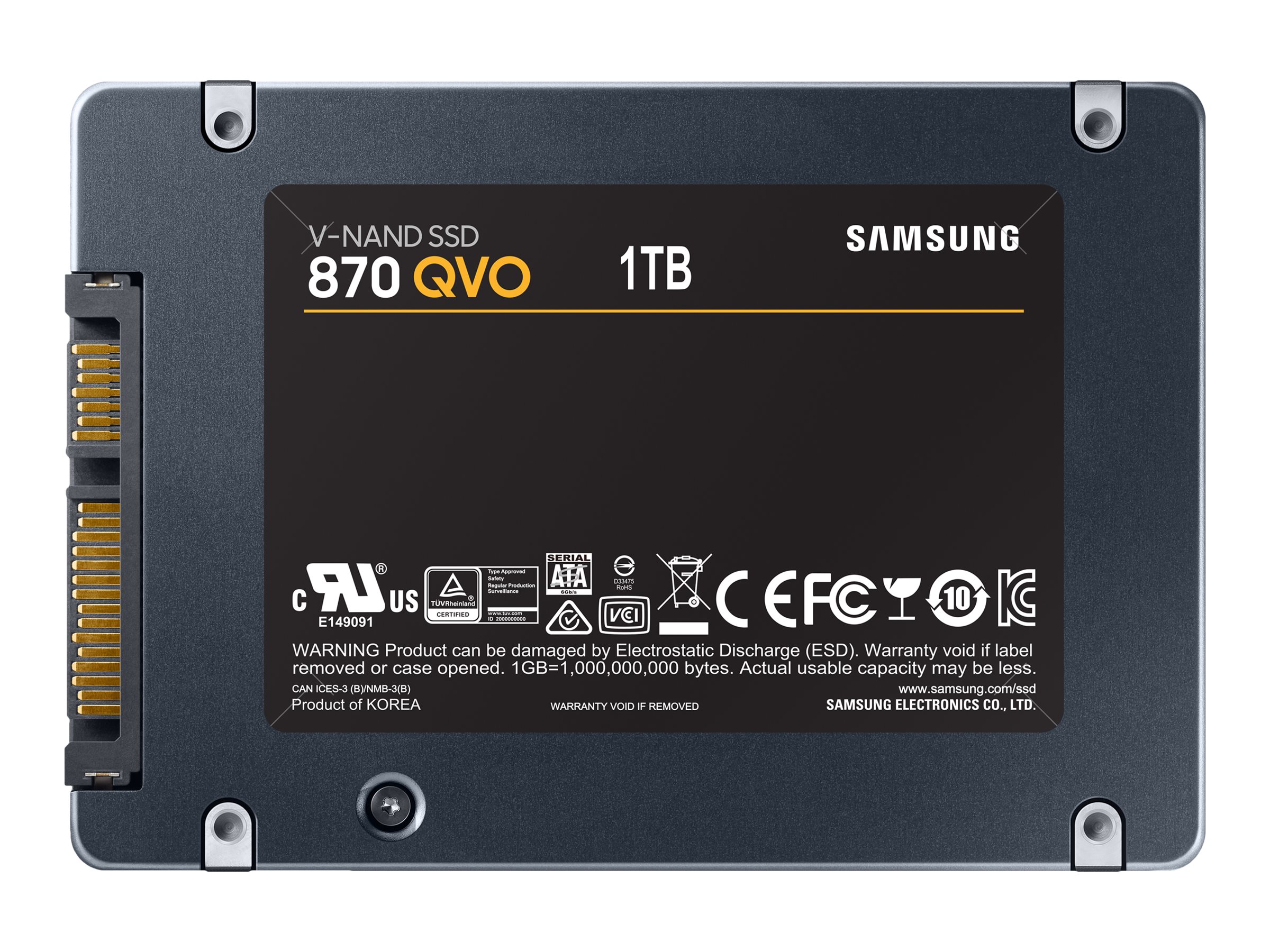 Samsung SSD 870 QVO 1TB, 2.5" / SATA 6Gb/s