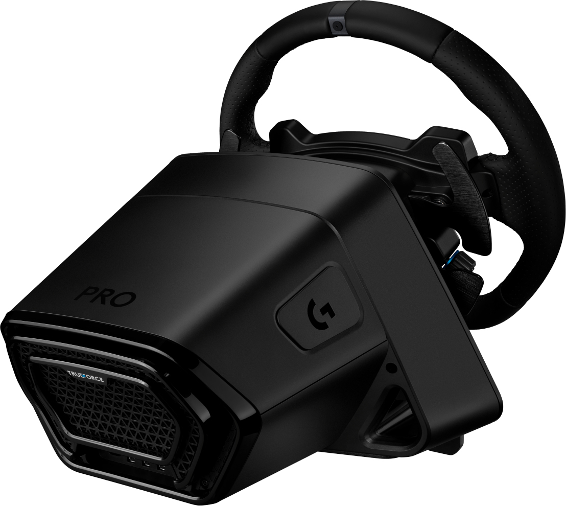Logitech G PRO Racing Wheel, Steuerrad, PC, Playstation, Analog / Digital, Kabelgebunden, USB 2.0, U