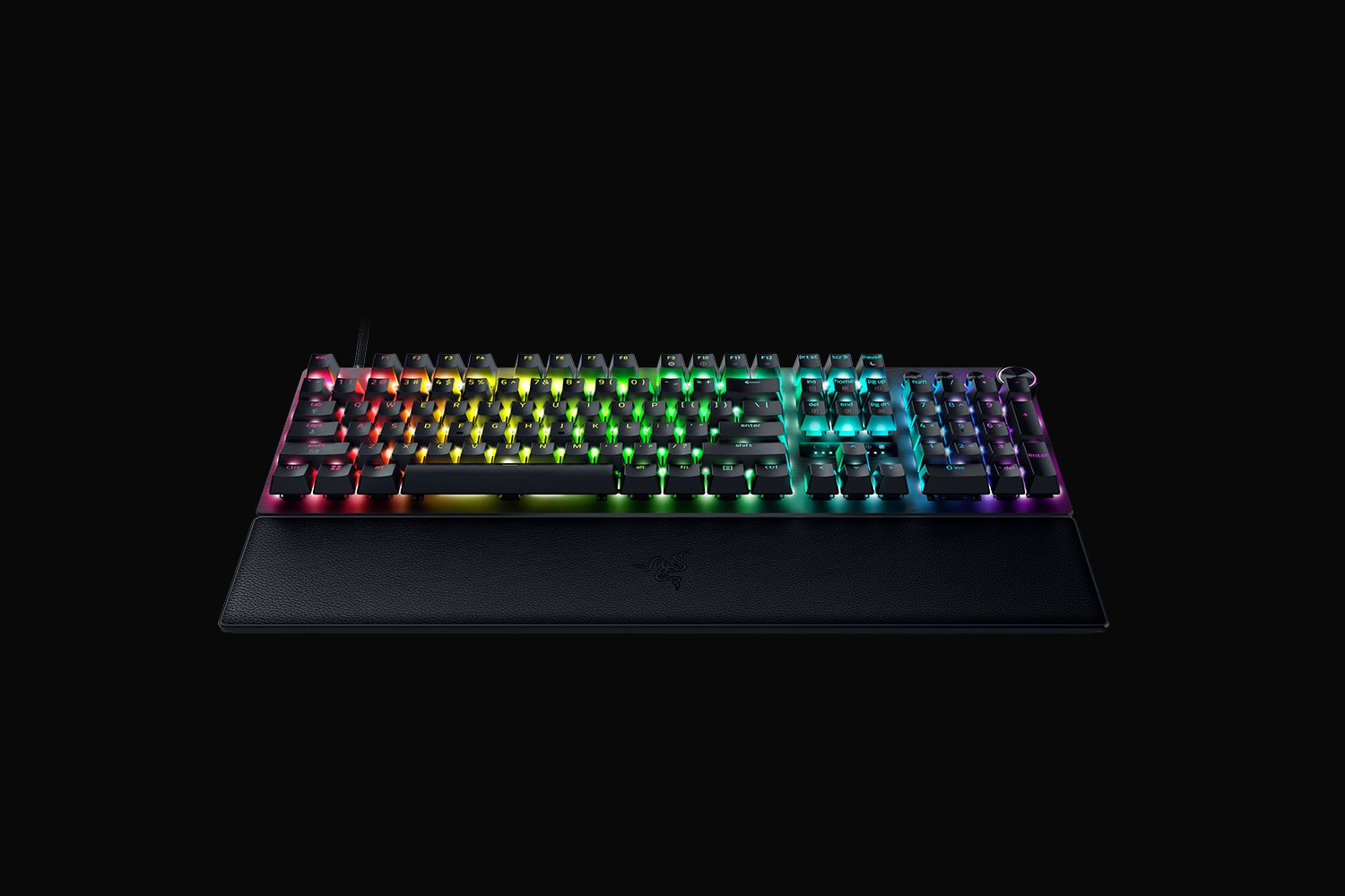 Razer Huntsman V3 Pro 8KHz - Tastatur - full size - mit Knopf - USB-C - QWERTZ - Deutsch - Tastensch