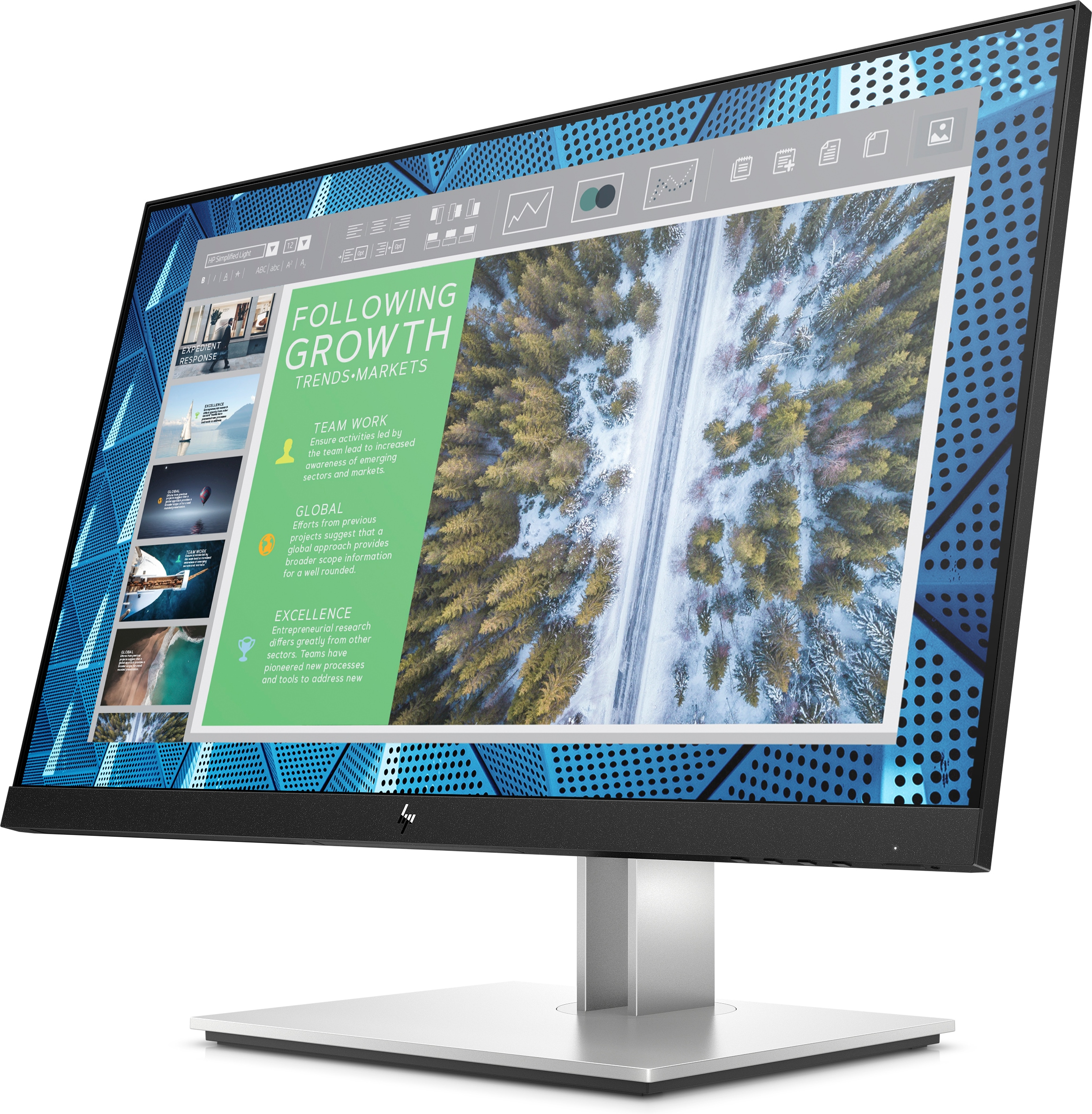 HP E24q G4 - E-Series - LED-Monitor - 61 cm (24")
