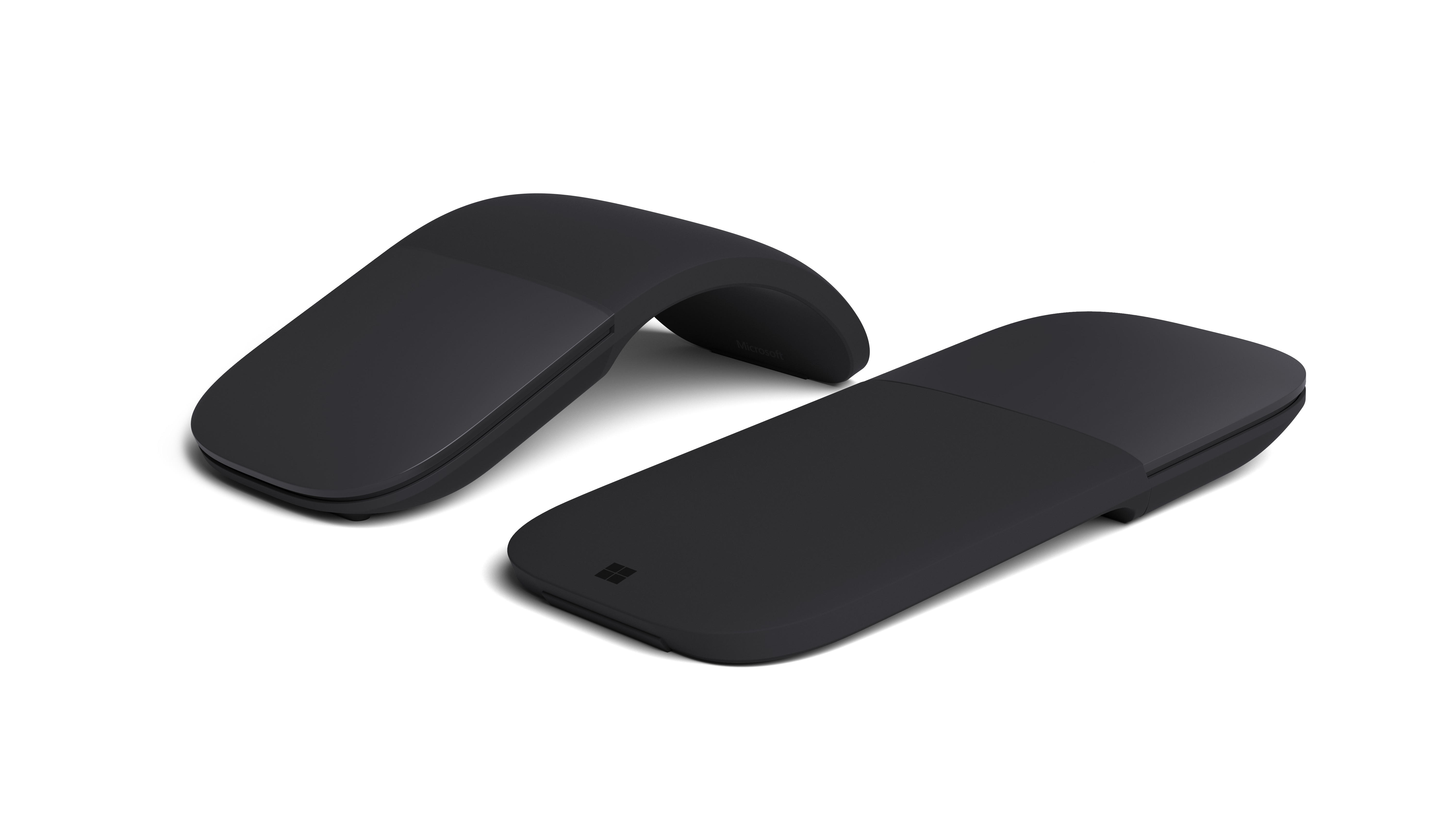 Microsoft Surface Arc Mouse, Beidhändig, BlueTrack, Bluetooth, 1800 DPI, Schwarz