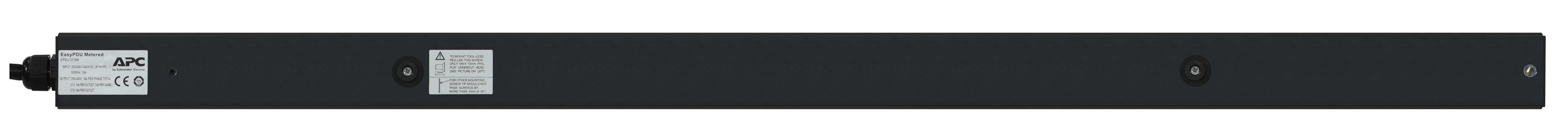 APC Easy Metered Rack PDU EPDU1216M - Stromverteilungseinheit (Rack - einbaufähig)