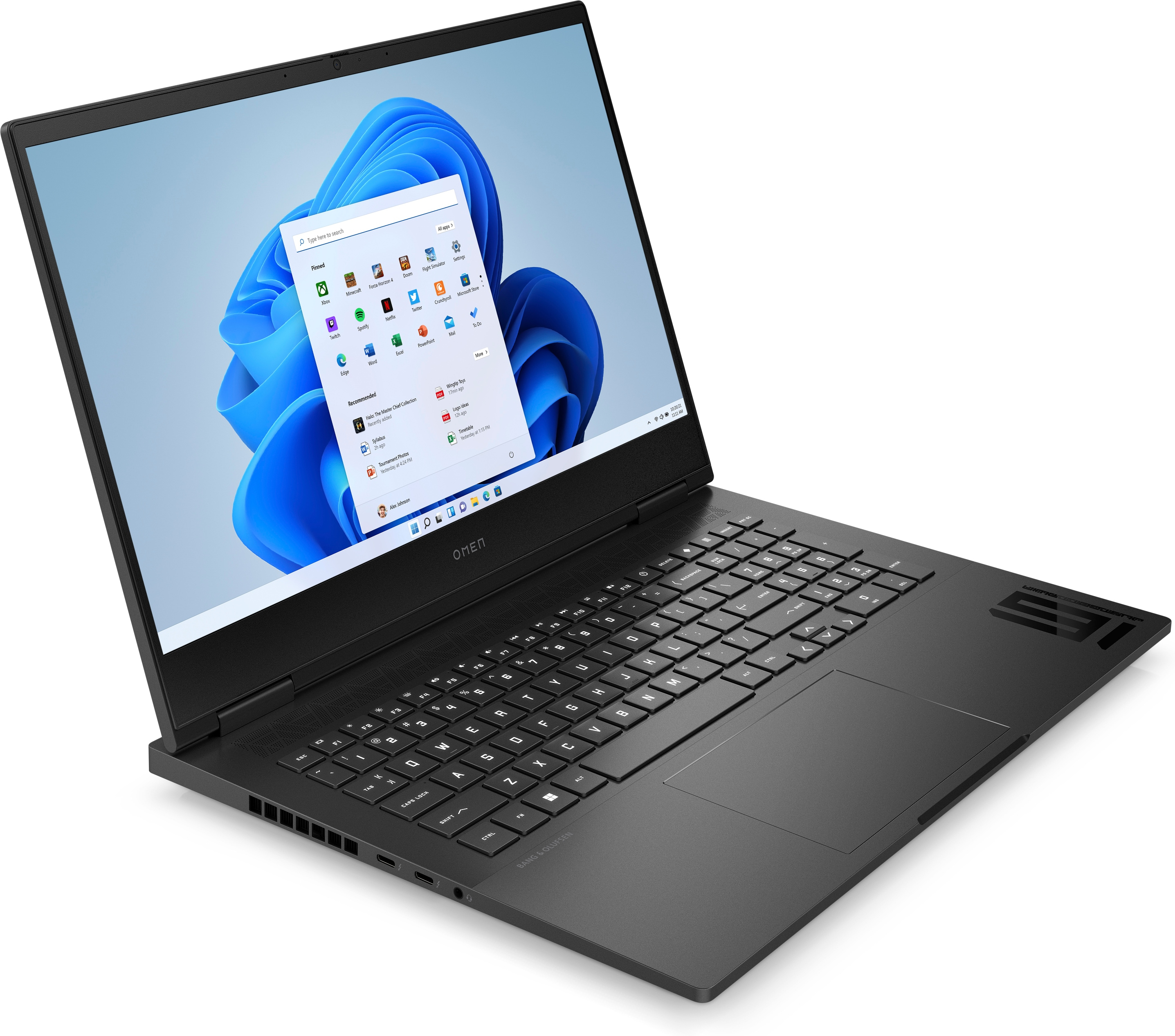 HP OMEN 16-wf0457ng 16,1" FHD IPS, Core i7-13700HX, 16GB RAM, 512GB SSD, RTX4060, Win11