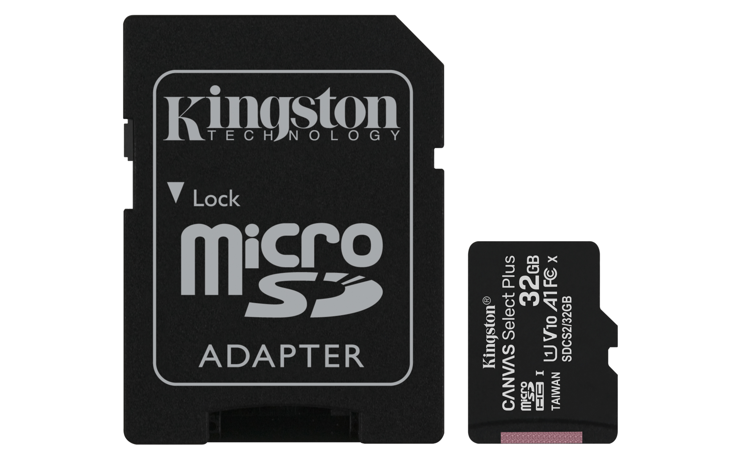 Kingston Canvas Select Plus - 32 GB - MicroSDHC - Klasse 10 - UHS-I - 100 MB/s - Class 1 (U1)