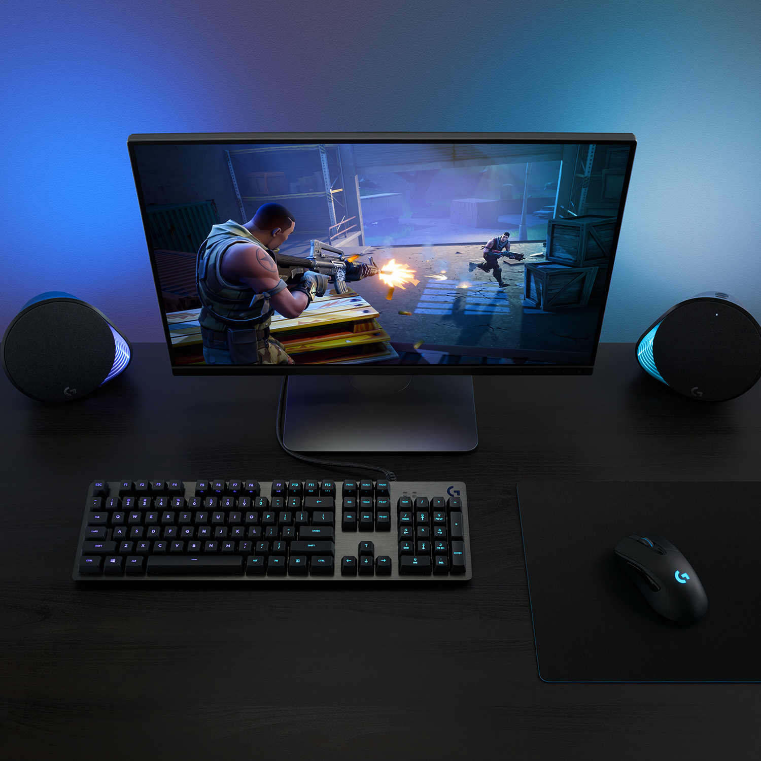 Logitech G G512 CARBON LIGHTSYNC RGB Mechanical Gaming Keyboard with GX Brown switches, Kabelgebunde