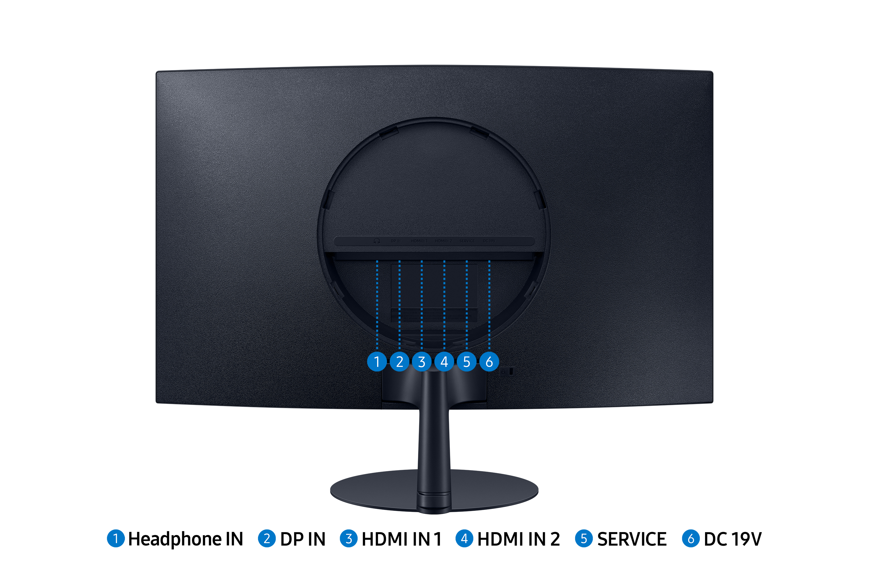 B-WARE - Samsung S39C Series S27C390EAU Curved-Monitor 68cm (27") Full HD, VA, 4ms, HDMI, Displaypor
