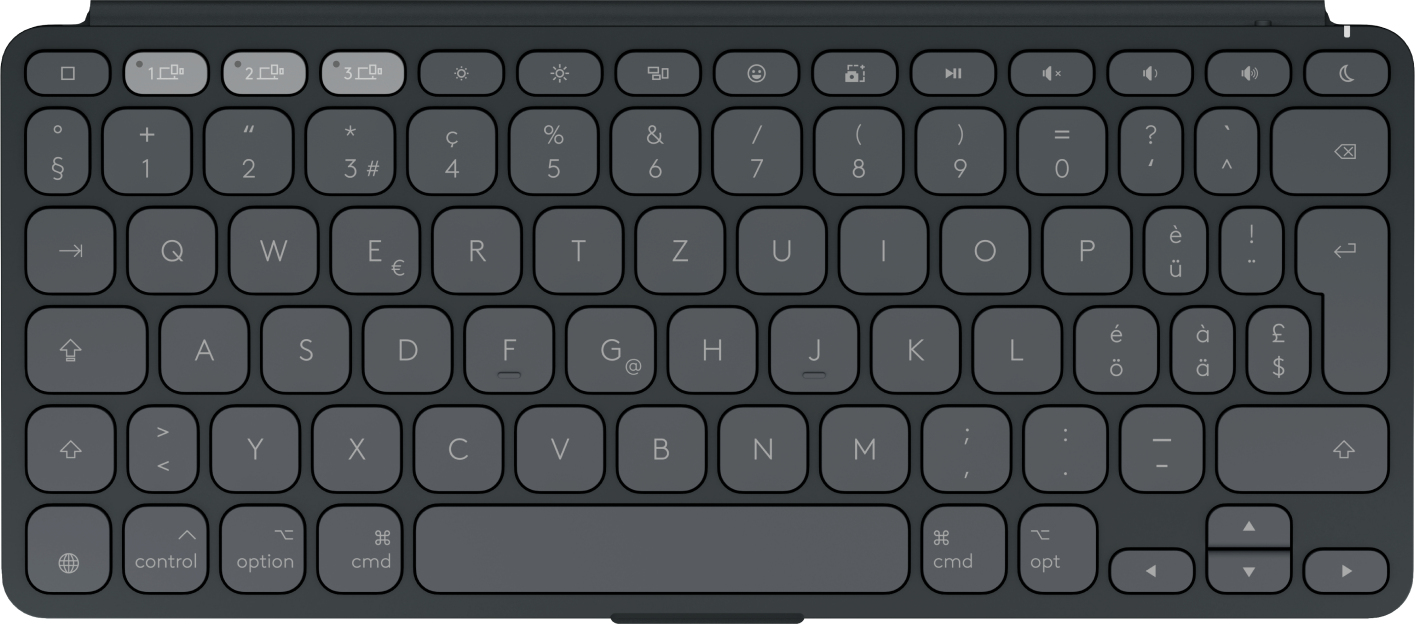Logitech Keys-To-Go 2 for iPad - Tastatur - eingebaute