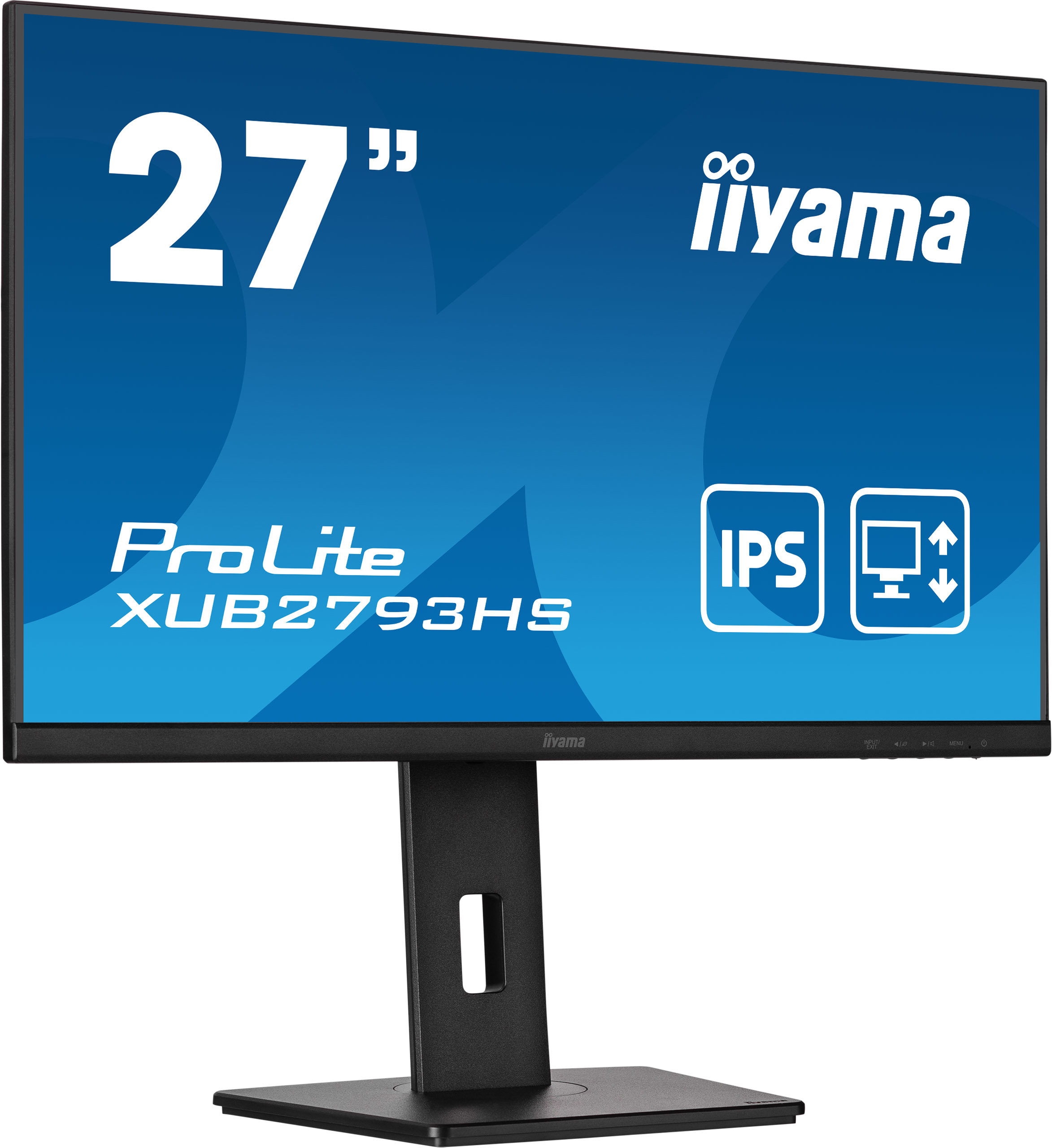 Iiyama ProLite XUB2793HS-B7 Monitor 68,6 cm (27") Full HD, IPS, 1 ms, HDMI, Displayport
