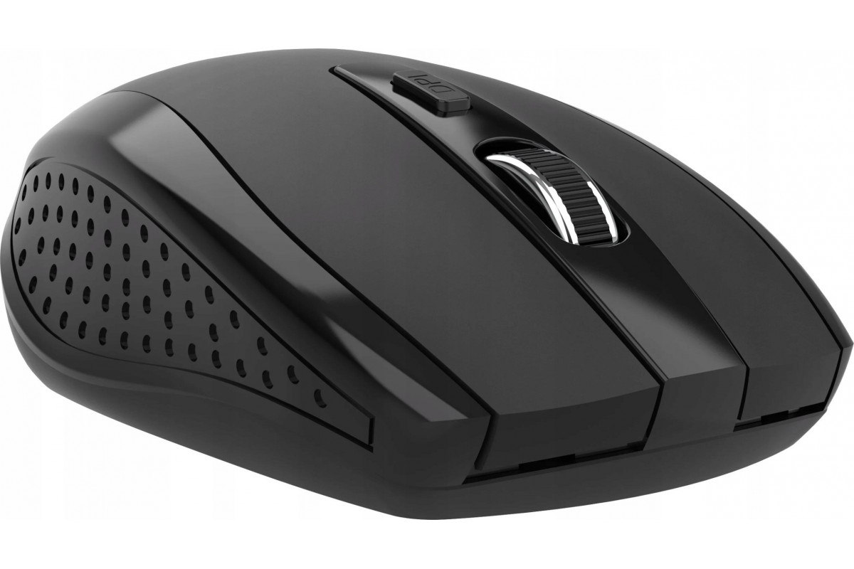 Acer Wireless Mouse (MX202) - Maus - 6 Tasten - kabellos - 2.4 GHz - kabelloser Empfänger (USB)