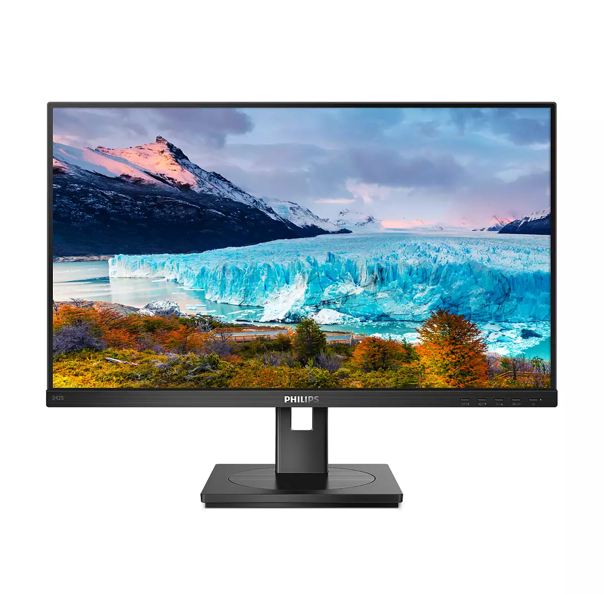 Philips S-line 242S1AE Monitor 60.5cm (24") Full HD, IPS, 4ms, HDMI, Displayport, VGA, DVI