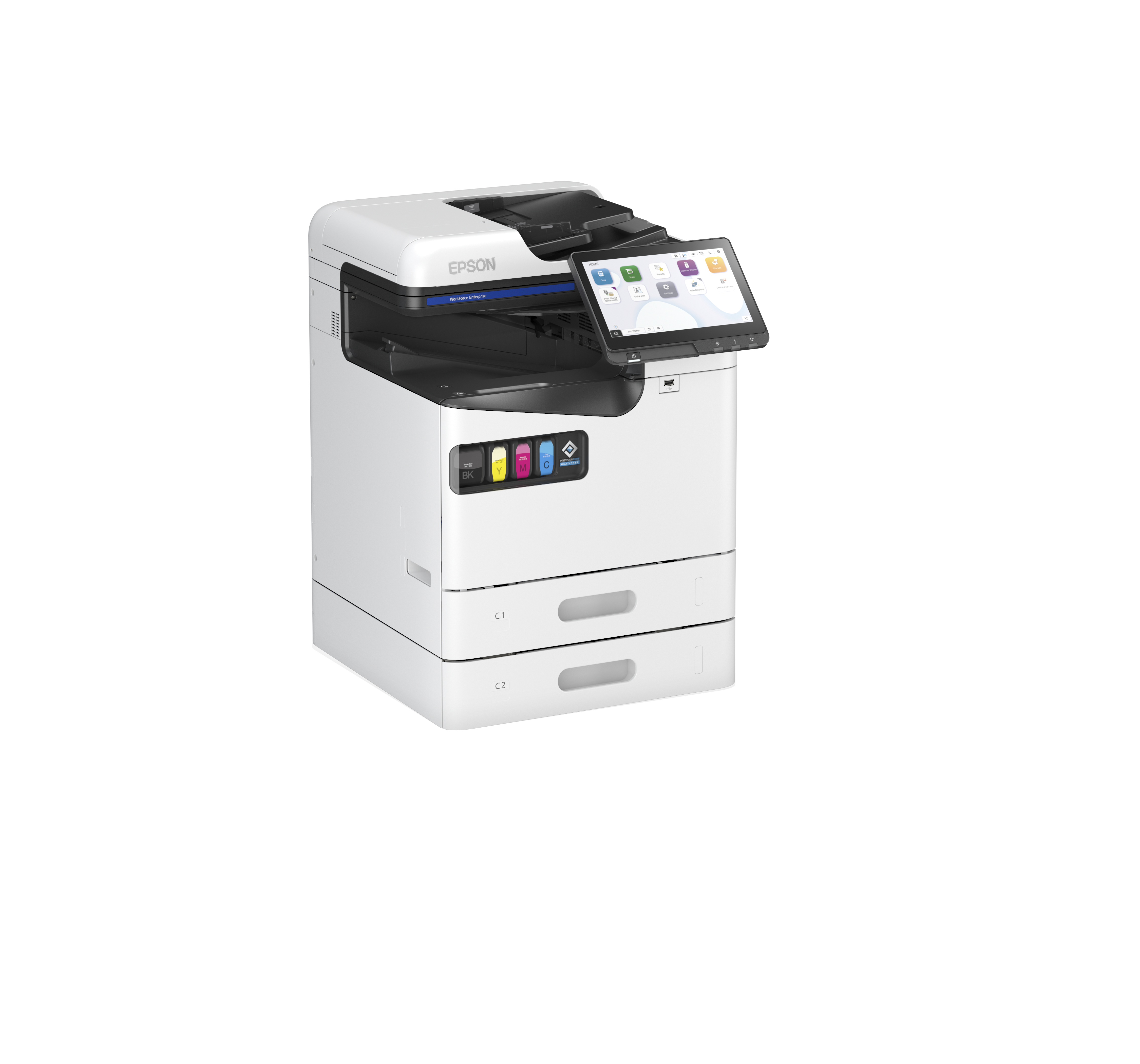 Epson WorkForce Enterprise AM-C400, Tintenstrahl, Farbdruck, 600 x 2400 DPI, A4, Direktdruck, Weiß