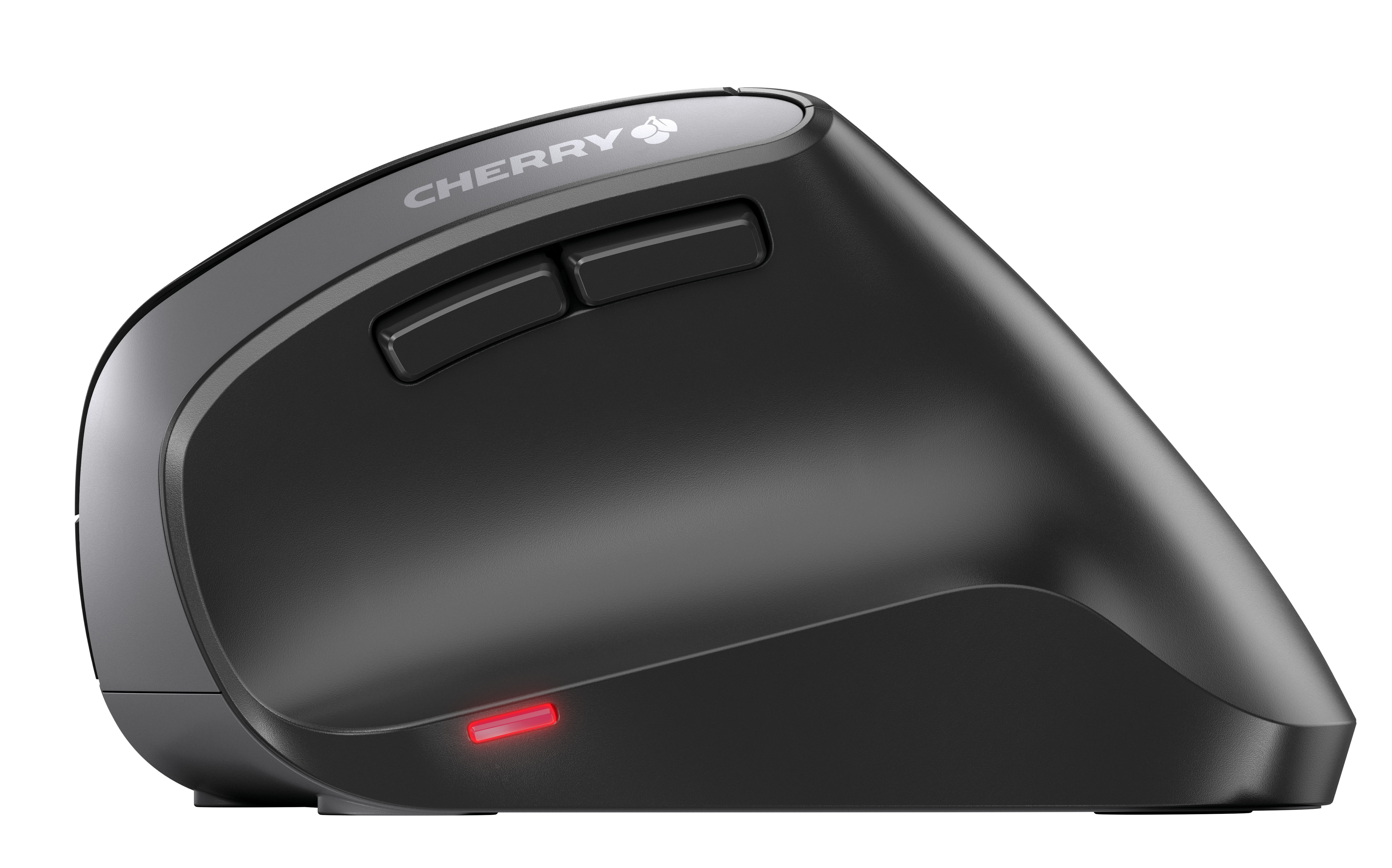 Cherry MW 4500 - Vertikale Maus - ergonomisch - Für Rechtshänder - optisch - 6 Tasten - kabellos - 2
