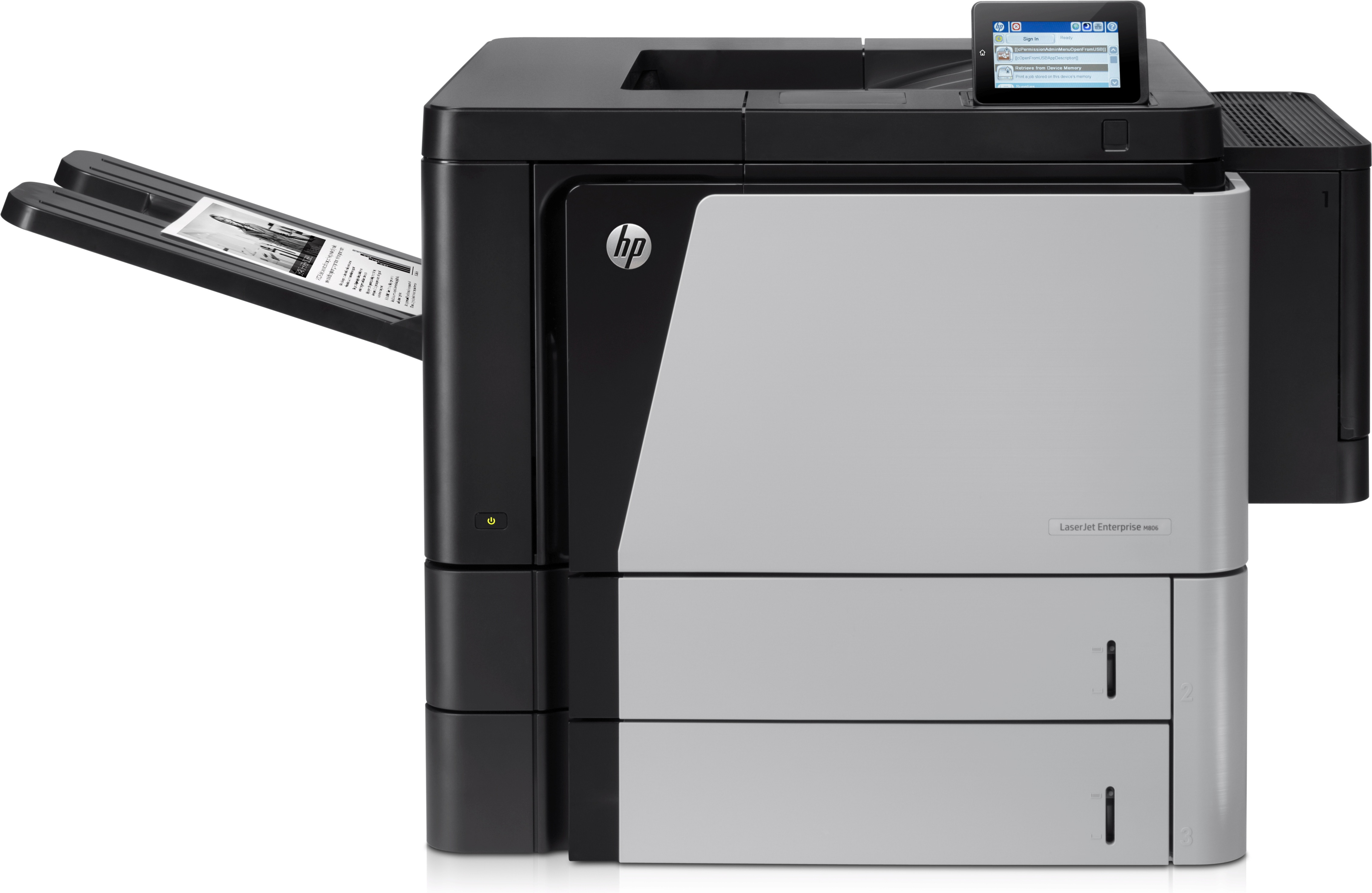 HP LaserJet Enterprise M806dn - Drucker - s/w