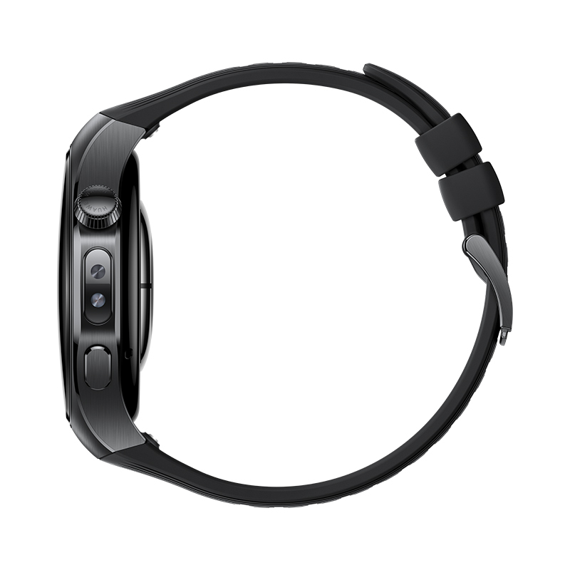 Huawei Watch 5 - 46 mm - 316L stainless steel - intelligente Uhr mit Riemen - Flouroelastomer - Hand