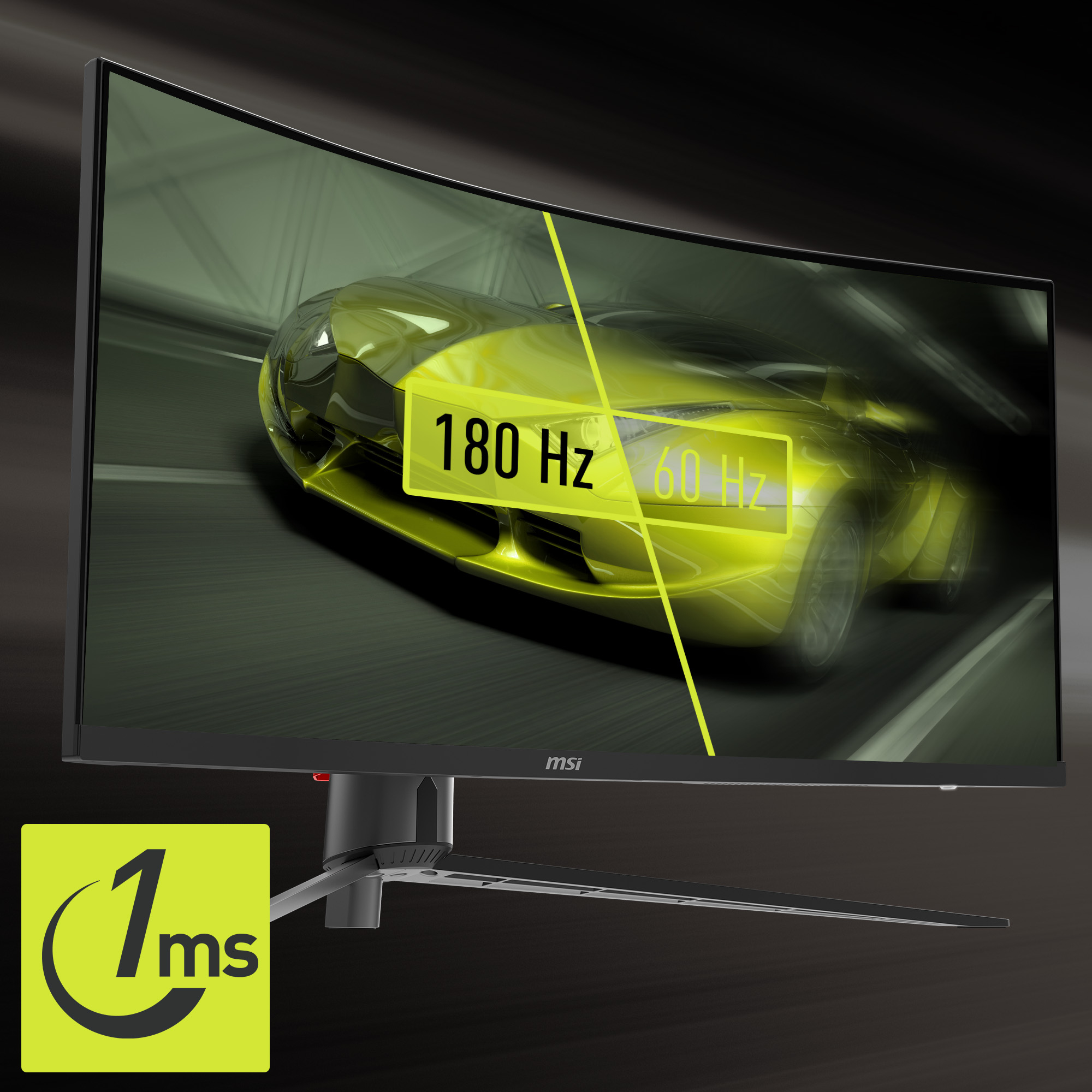 MSI MAG 345CQRDE curved, 34" UWQHD LED, 180Hz, 4ms, HDR, 1000R