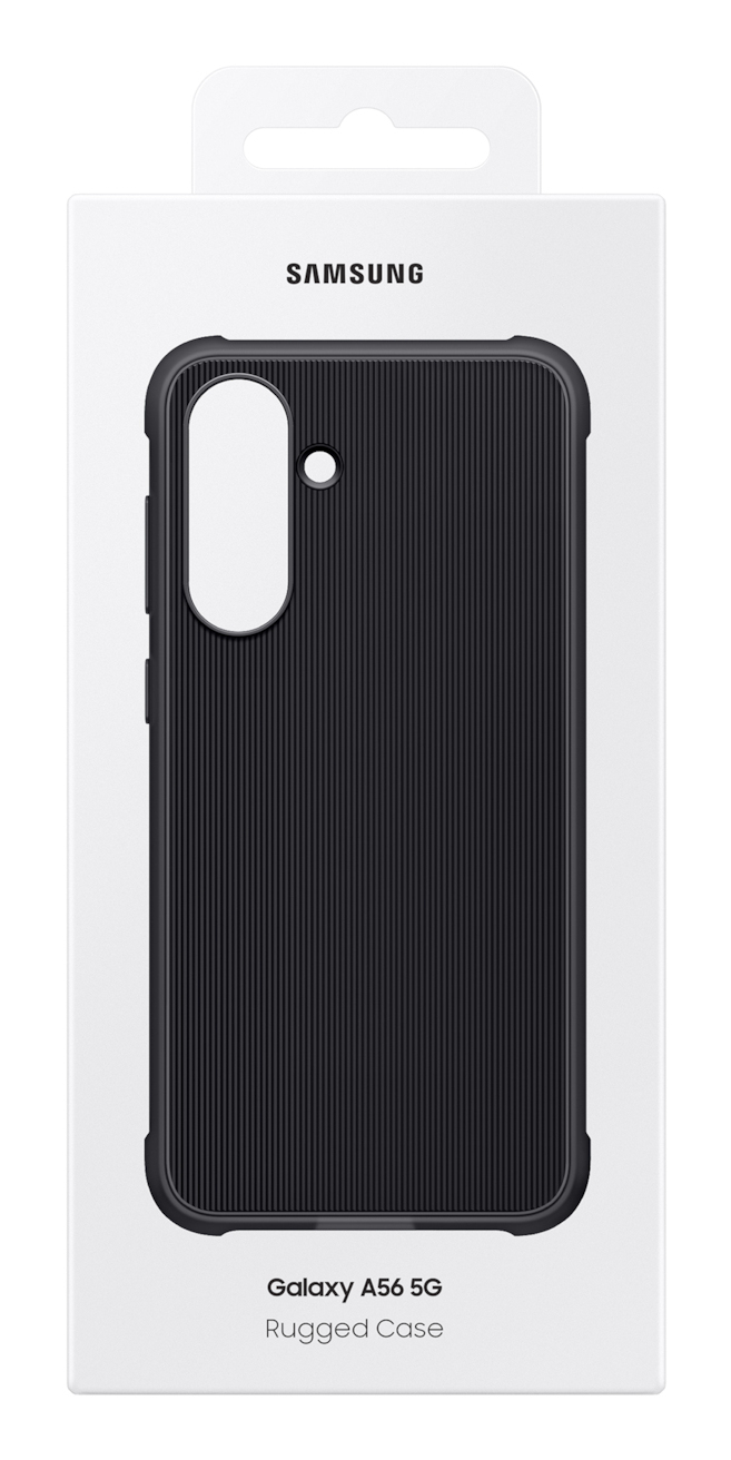 Samsung Rugged Case für das Galaxy A56 5G, Cover, Samsung, Galaxy A56 5G, 17 cm (6.7"), Schwarz