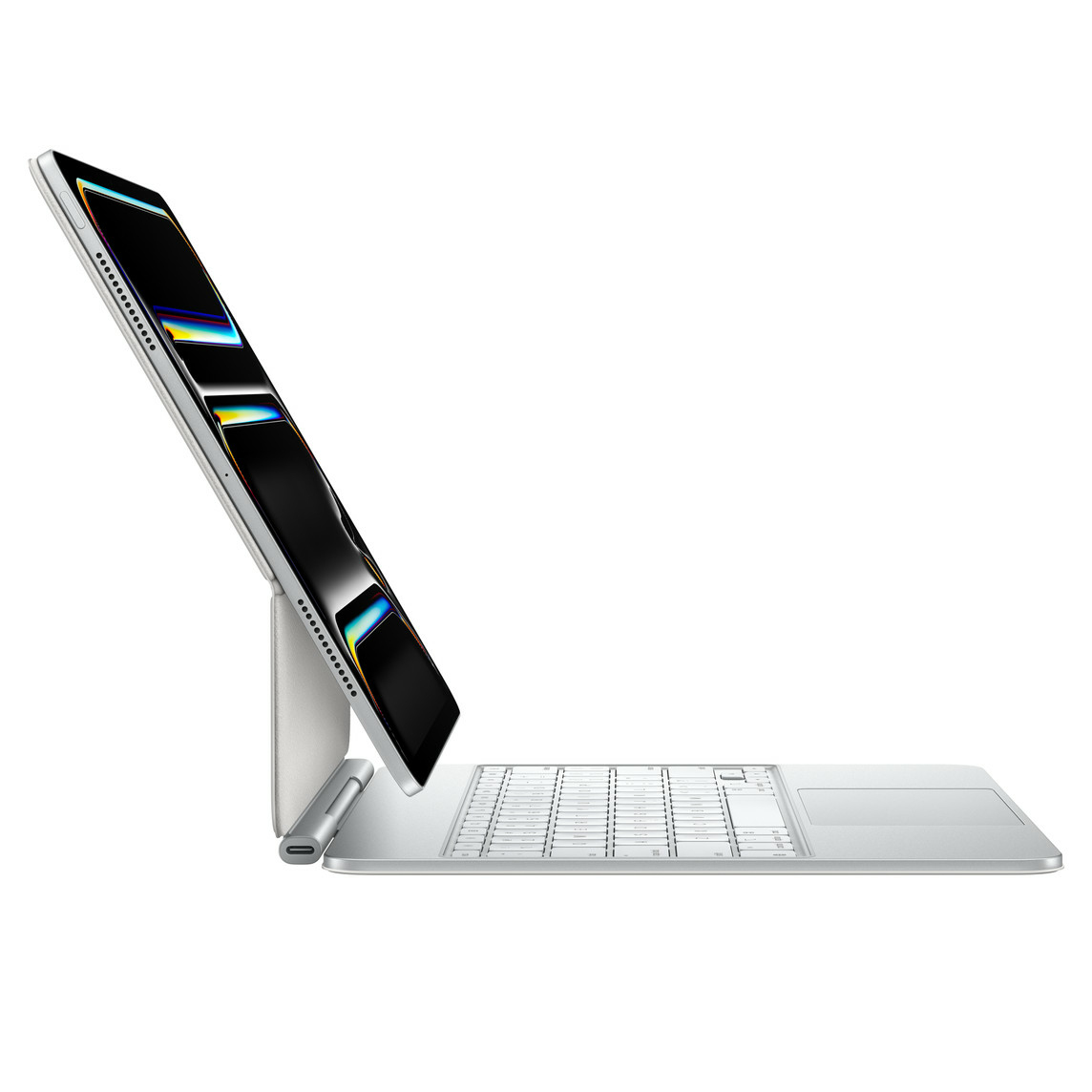 Apple Magic Keyboard - Tastatur und Foliohülle - mit Trackpad - hinterleuchtet - Apple Smart connect