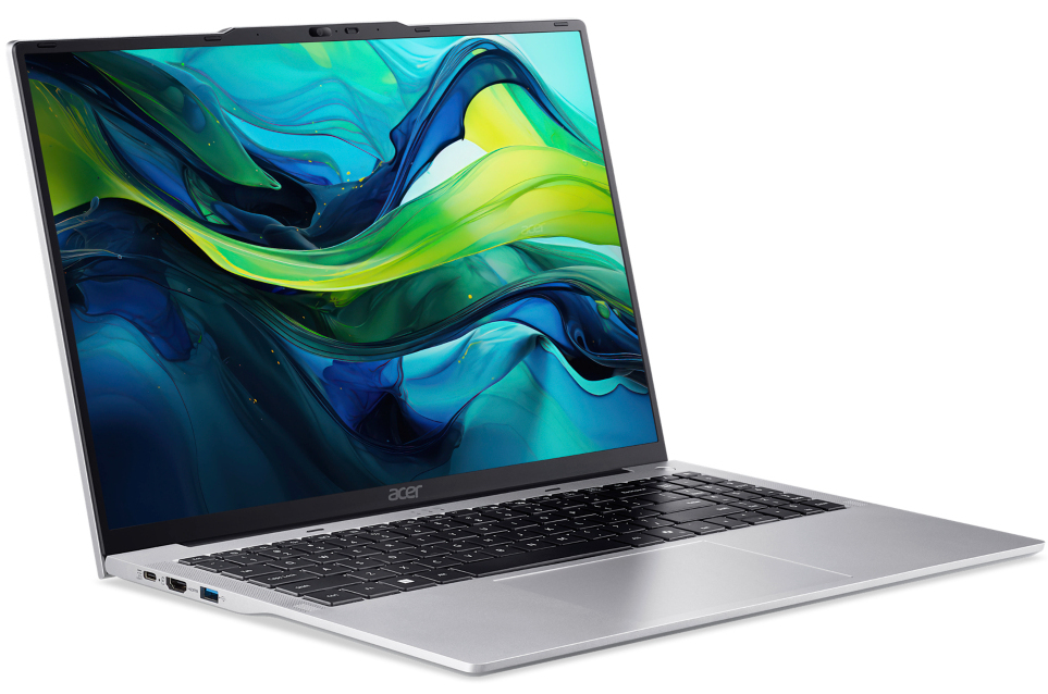 Acer Aspire Lite 16 AL16-52P-55D7, 16" WUXGA, Core i5-1334U, 16GB, 512GB, Win11