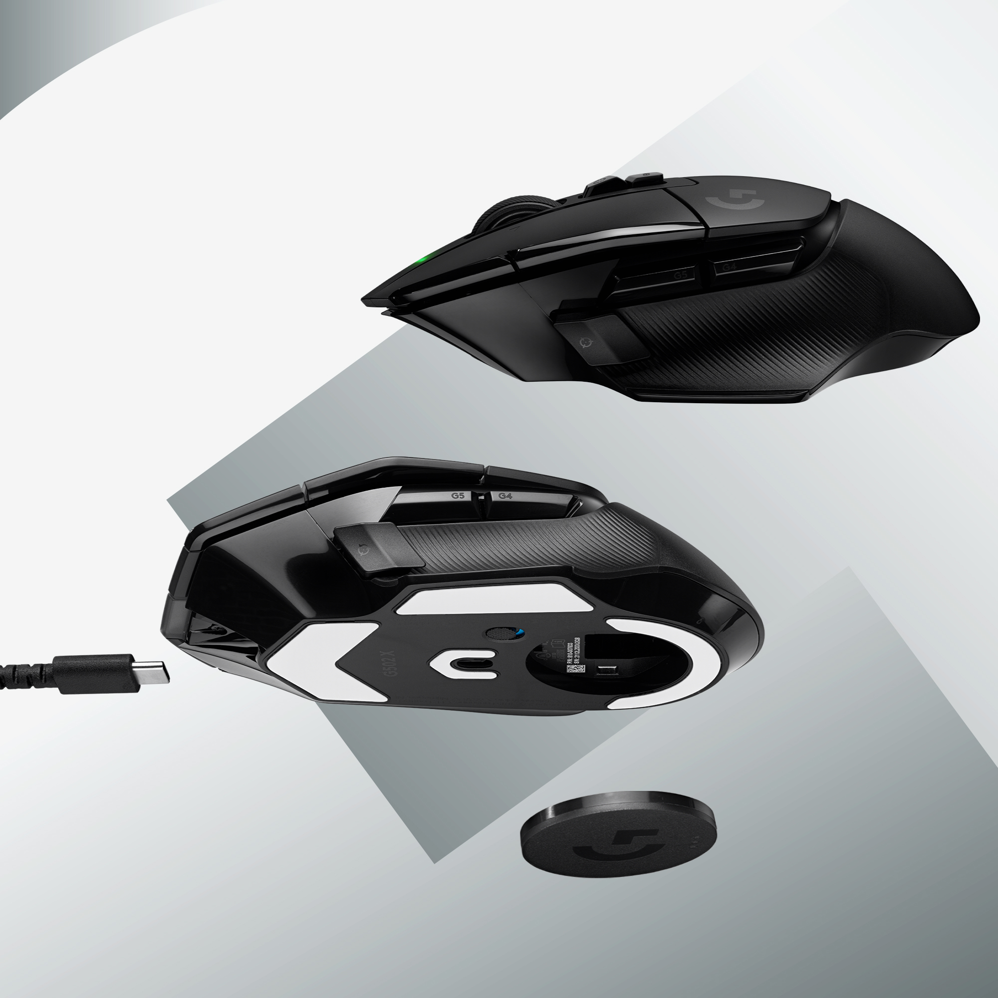 Logitech G G502 X LIGHTSPEED - Maus - optisch