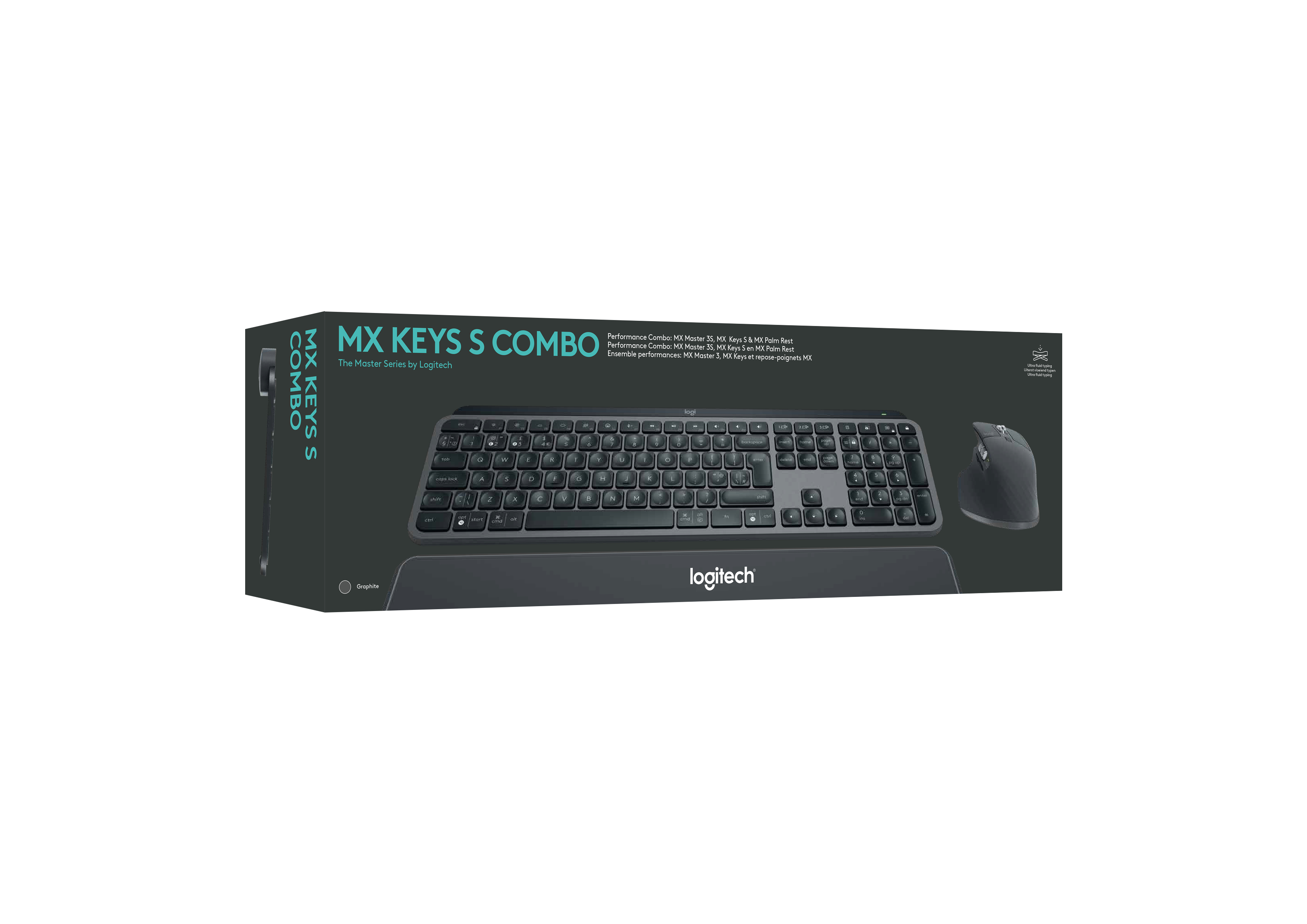 Logitech MX Keys S Combo - Tastatur-und-Maus-Set