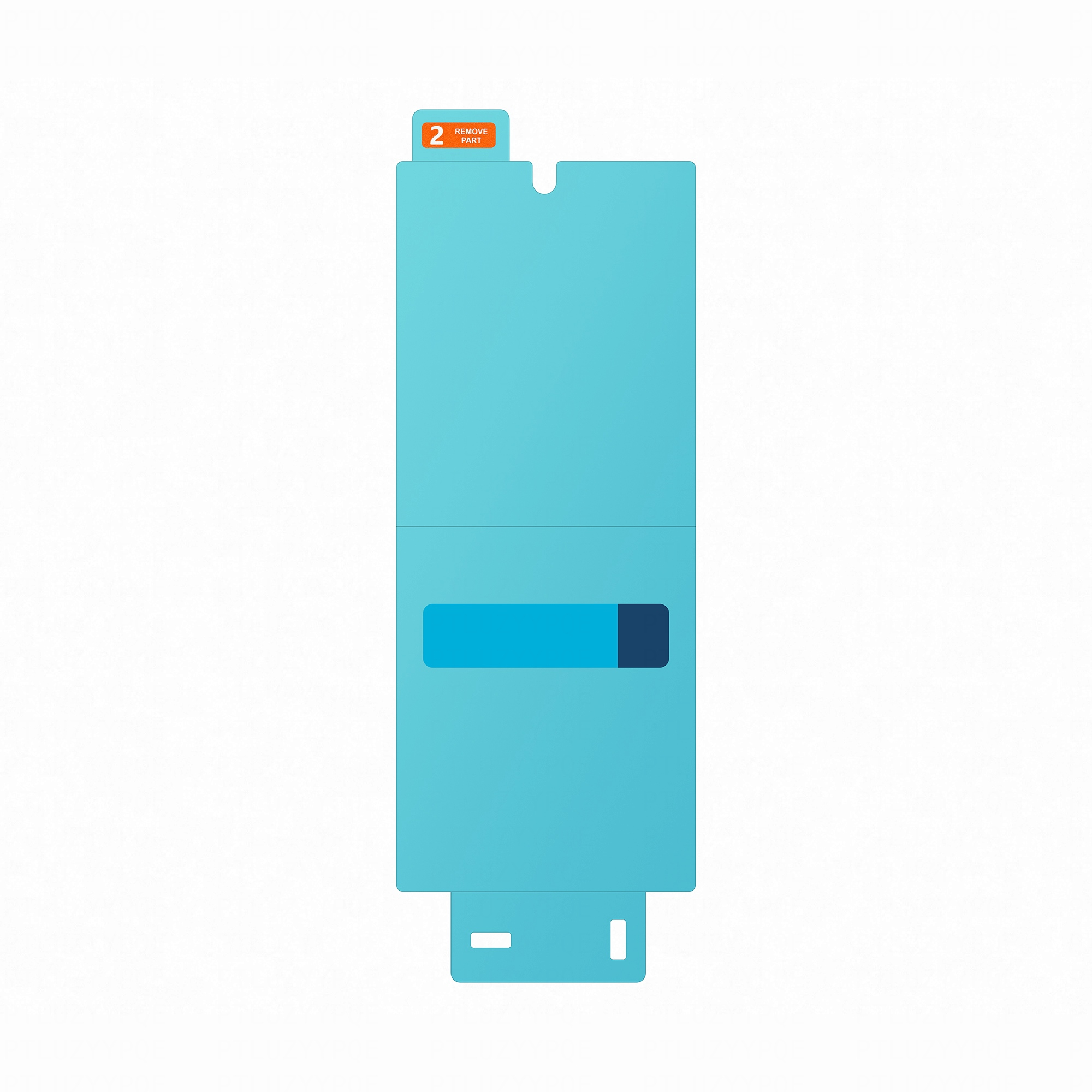 Samsung EF-UF956CTEGWW, Samsung, Galaxy Z Fold6, Schlagfest, Kratzresistent, Transparent, 1 Stück(e)