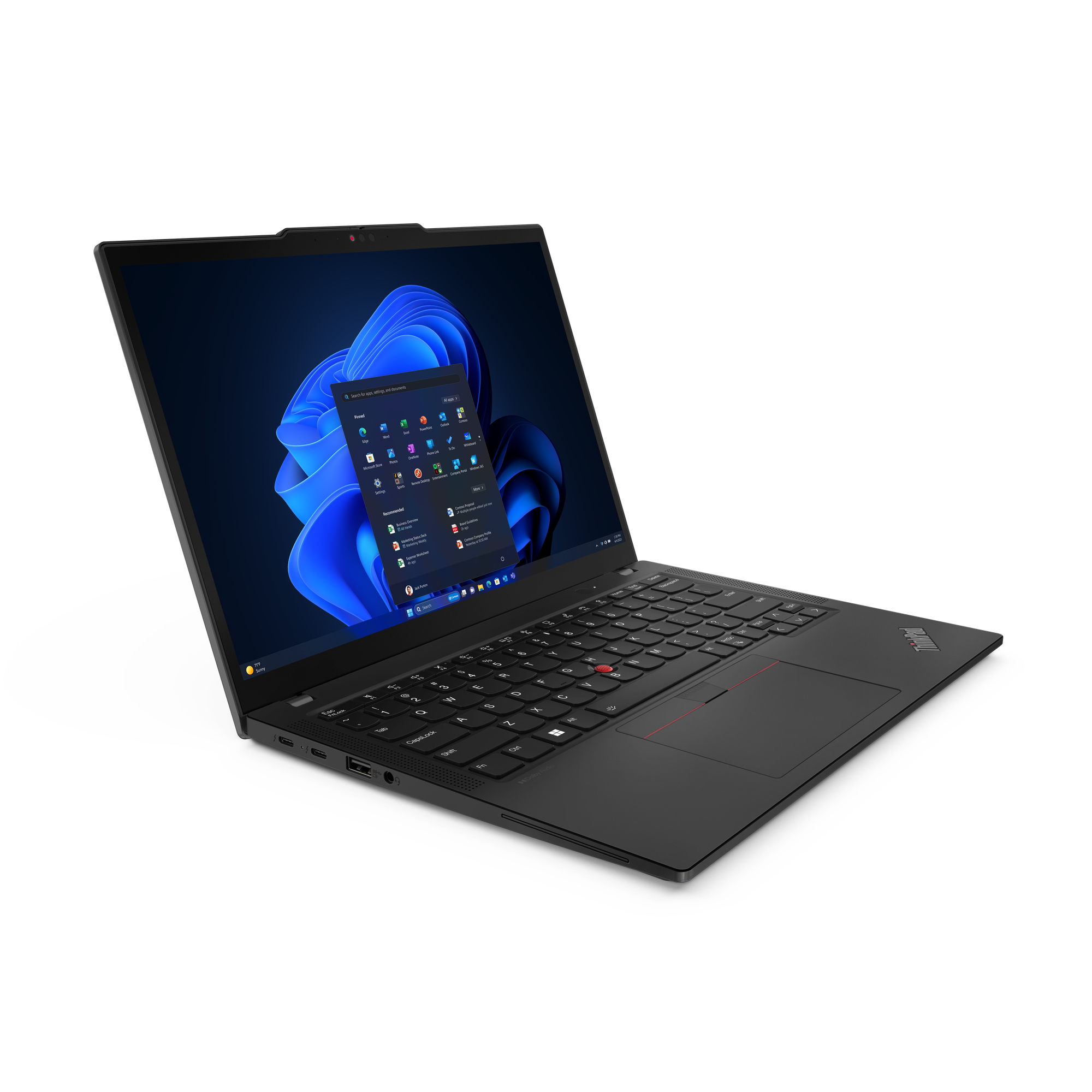 Lenovo ThinkPad X13 Gen 5 21LU - 180°-Scharnierdesign - Intel Core Ultra 5 125U / 1.3 GHz - Evo - Wi