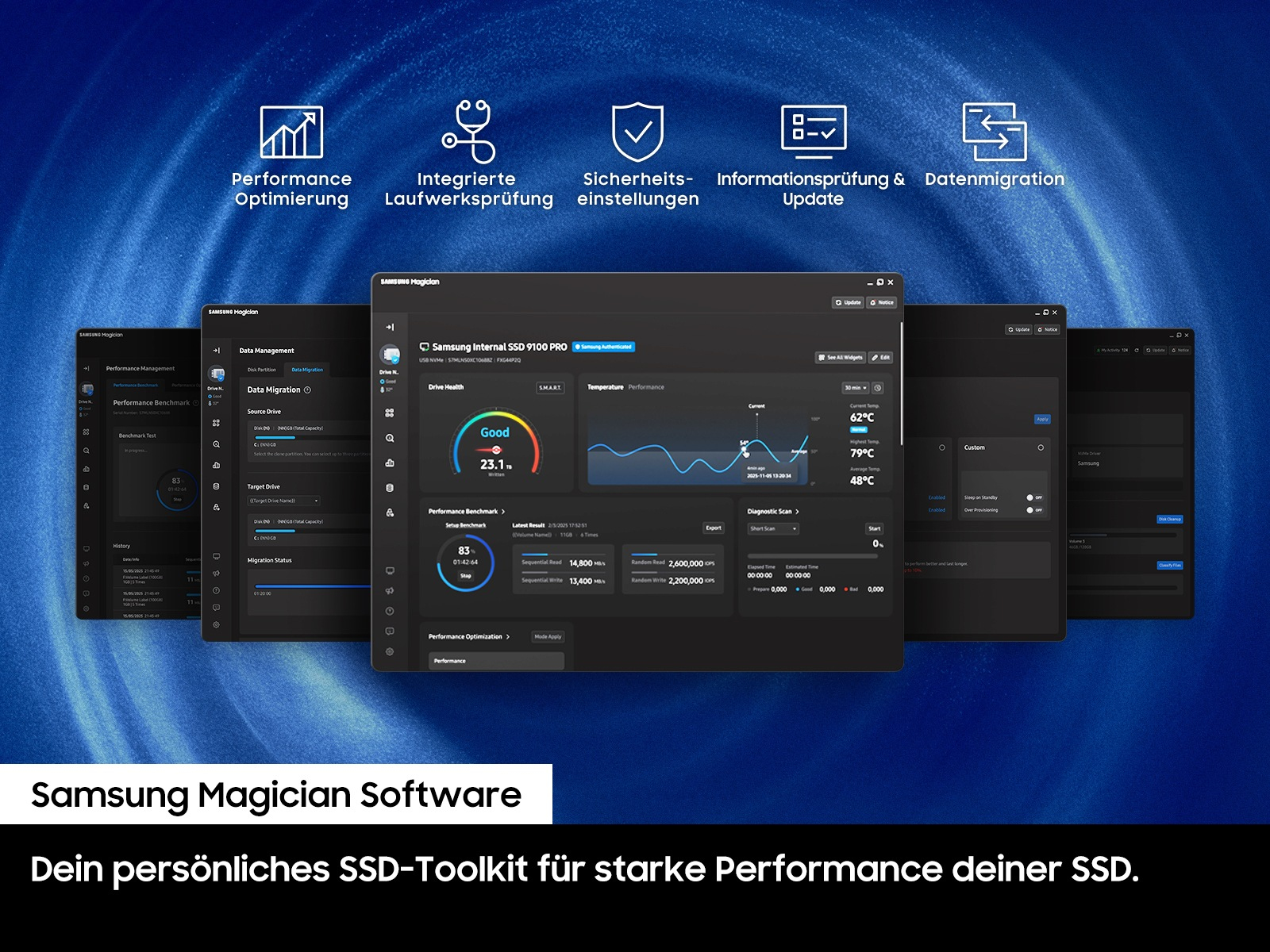 Samsung 990 PCIe 4.0 NVMe M.2 SSD - 2 TB, 2 TB, M.2, 7250 MB/s