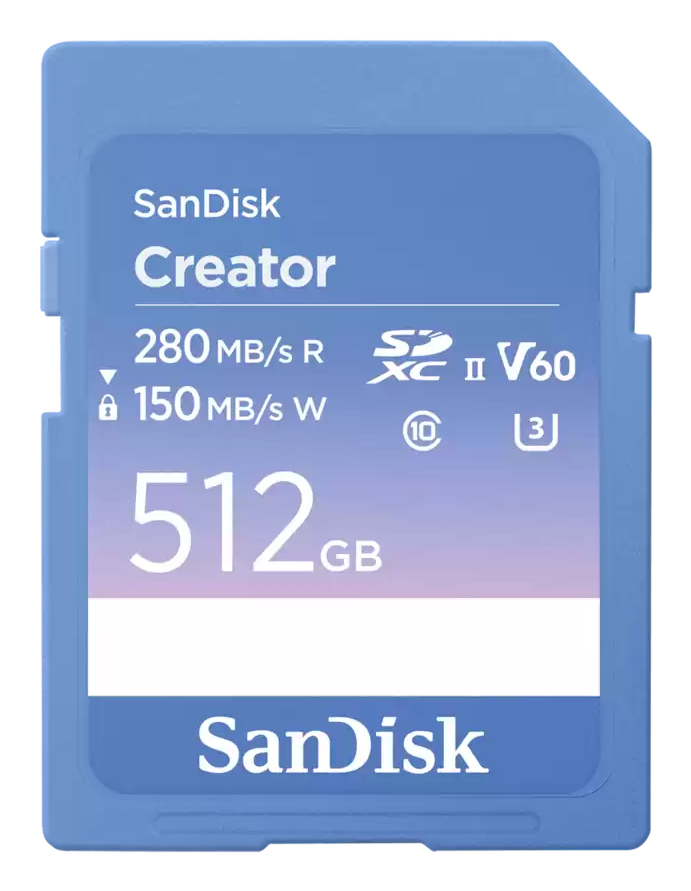 SanDisk Creator - Flash-Speicherkarte - 512 GB