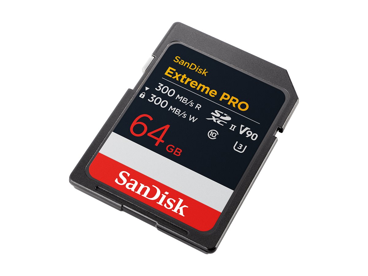 SanDisk Extreme Pro - Flash-Speicherkarte - 64