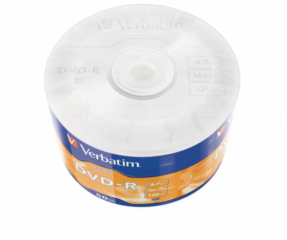 Verbatim 43791, DVD-R, Spindel, 50 Stück(e), 4,7 GB