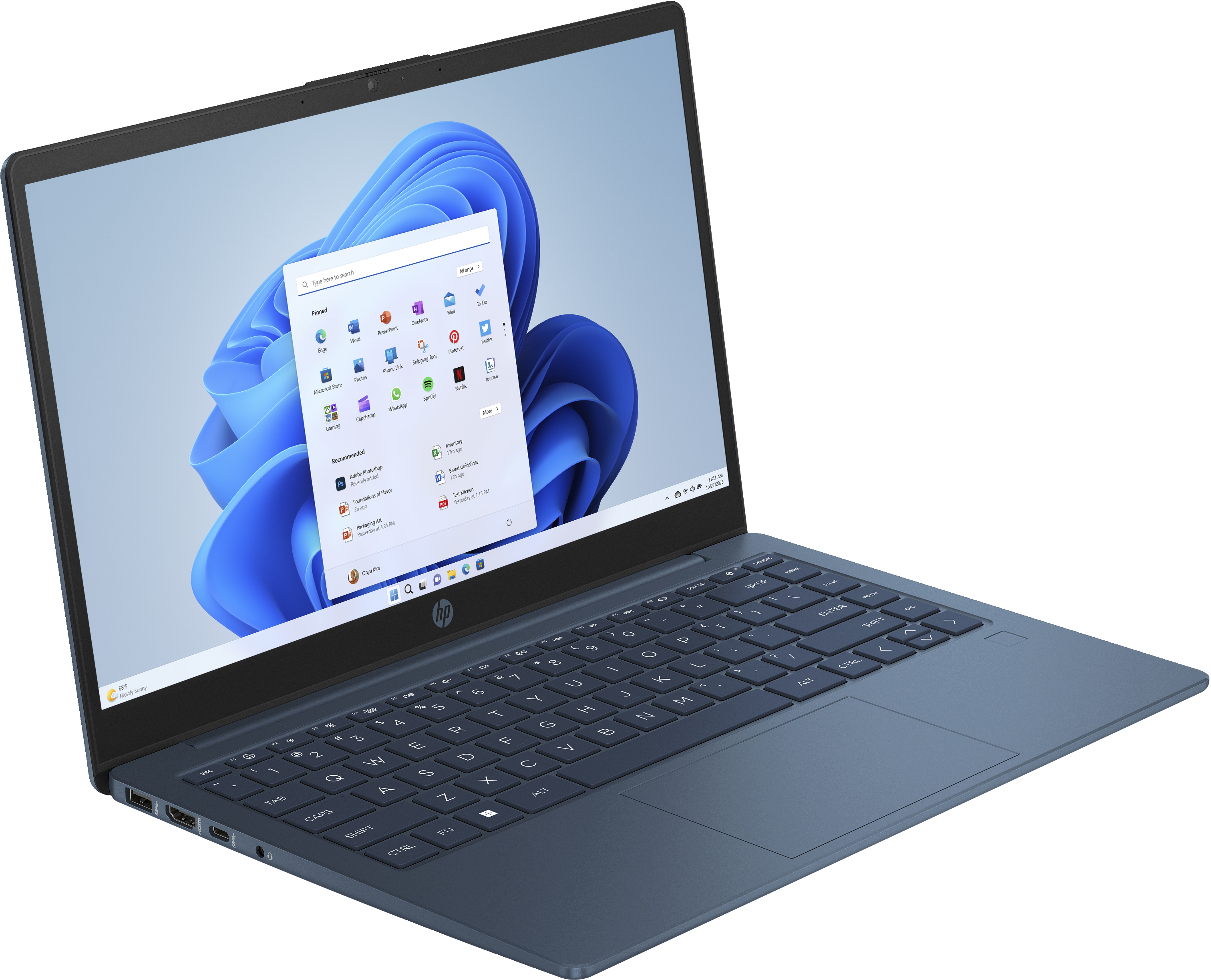 HP Laptop 14-ee0075ng, 14" FHD, ore i7-1355U, 16GB RAM, 512GB SSD, Win11