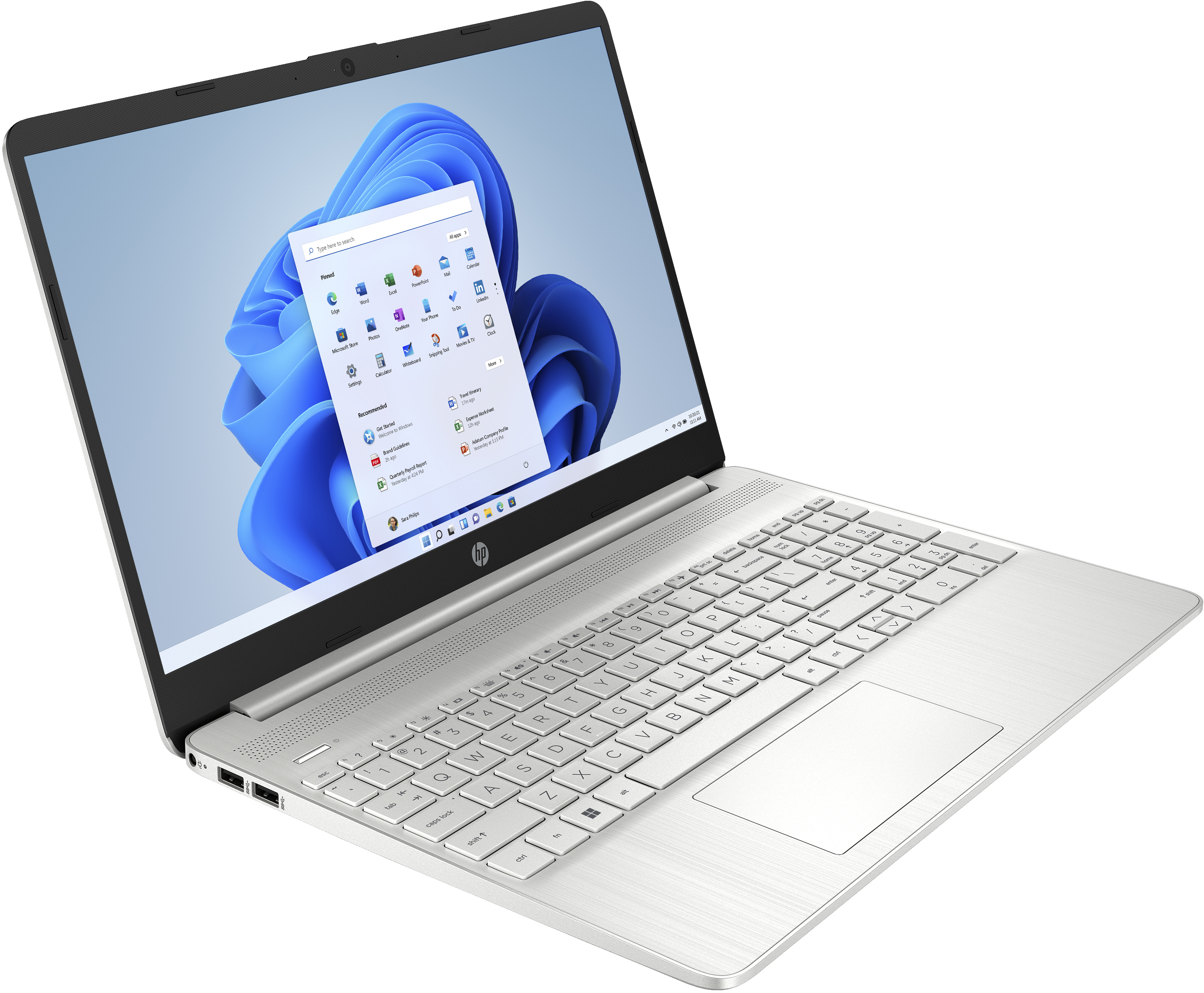 HP 15s-fq5657ng, 15,6" FHD, Core i5-1235U, 8GB RAM, 52GB SSD, Win11 Home