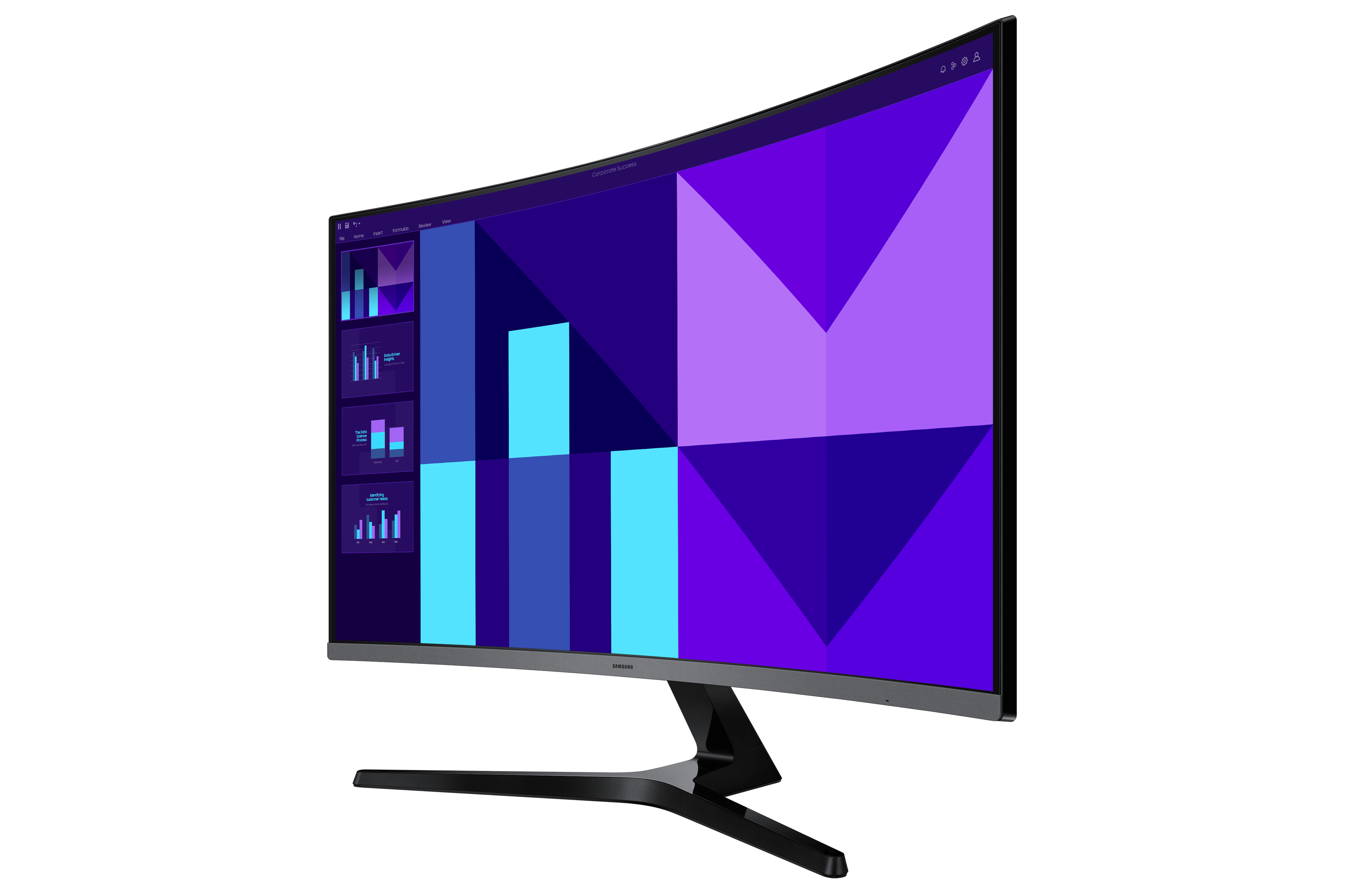 B-WARE - Samsung Essential S3 S32D396GAU Curved-Monitor 81.3cm (32") Full HD, VA, 4ms, HDMI, VGA