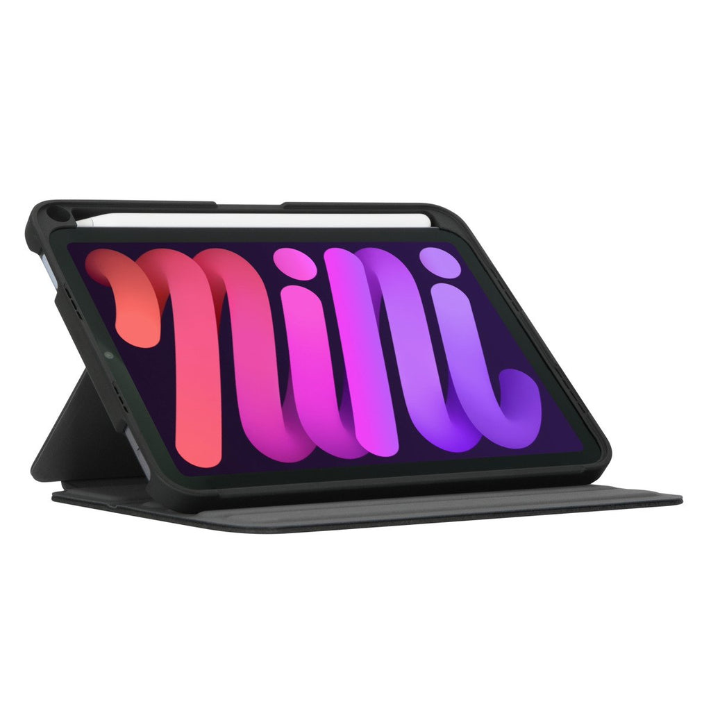 Targus Click-In - Flip-Hülle für Tablet - Schwarz - für Apple iPad mini (6. Generation)