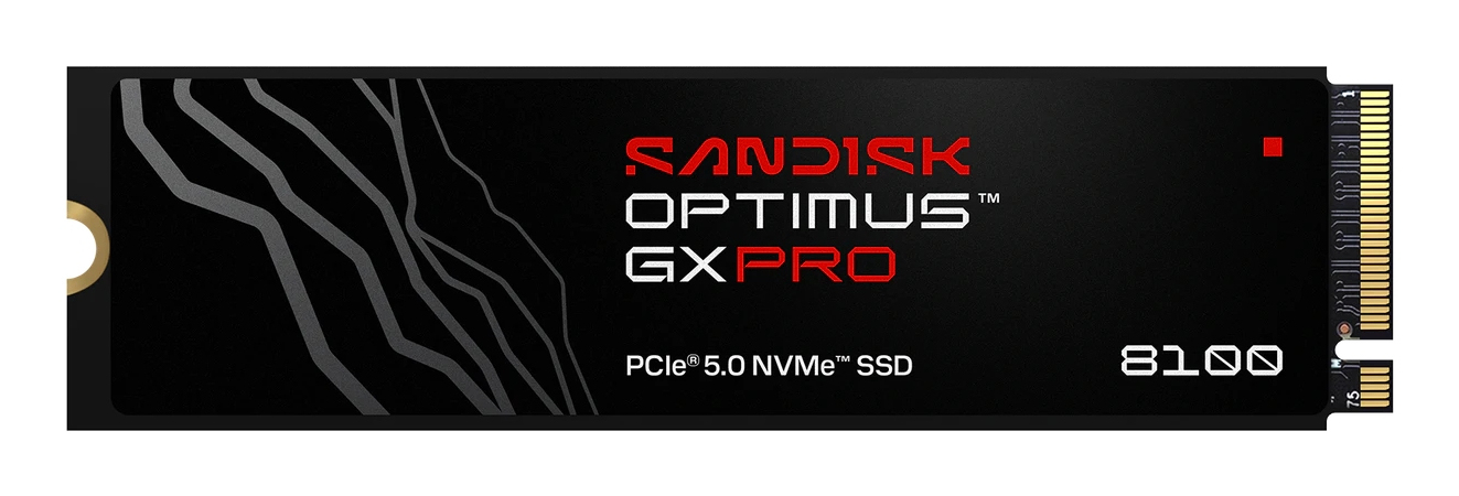 SanDisk Optimus GX PRO 8100 - SSD - verschlüsselt - 4 TB - intern - M.2 2280 S3-M (M.2 2280 S3-M)