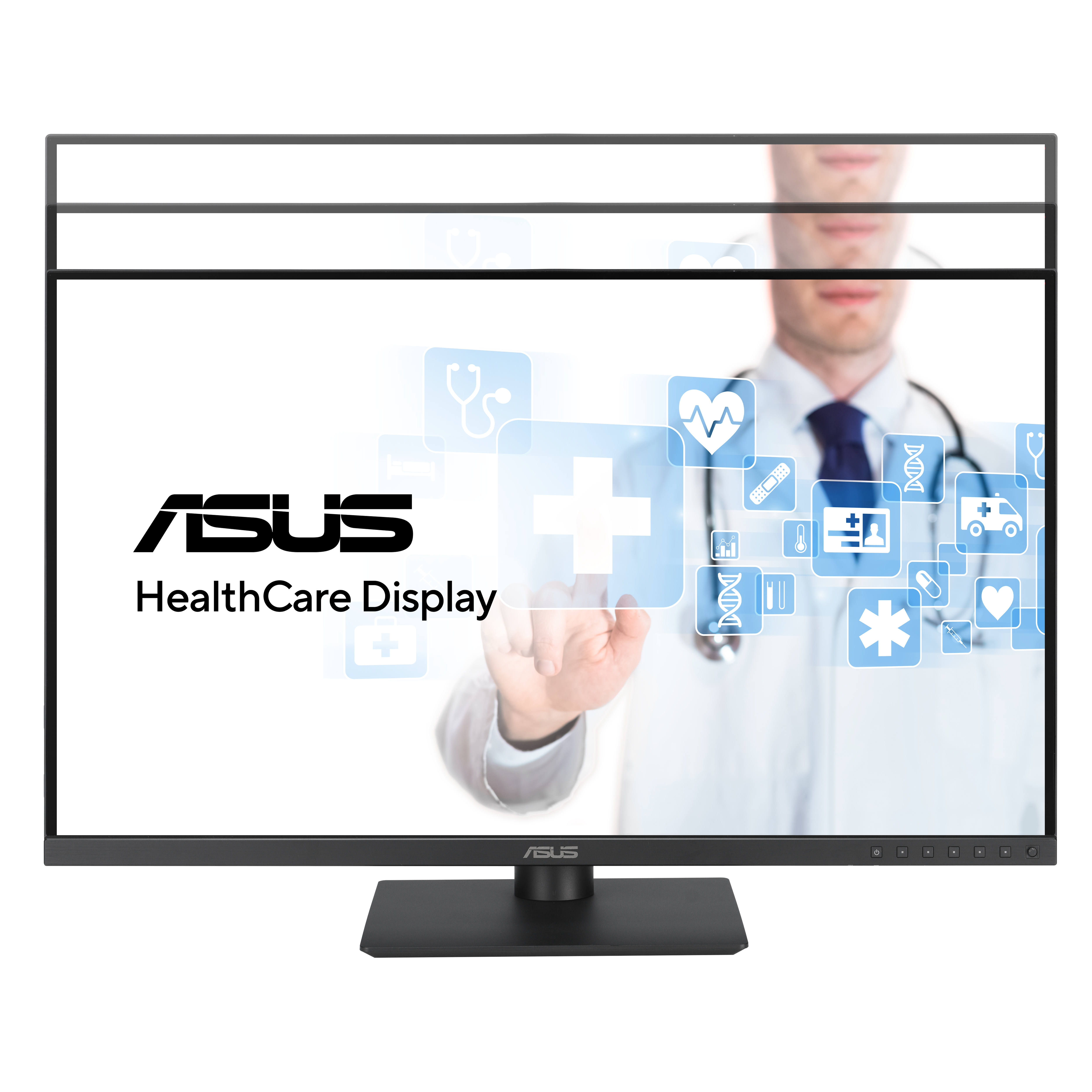 ASUS HealthCare HA2741A, 27" WQHD IPS, 75Hz, 5ms, 350nits, 2x DP, 1x HDMI, 1x USB-C m. DP