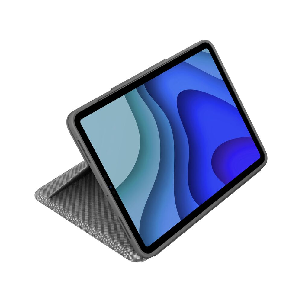 Logitech Folio Touch - Tastatur und Foliohülle - mit Trackpad - hinterleuchtet - Apple Smart connect