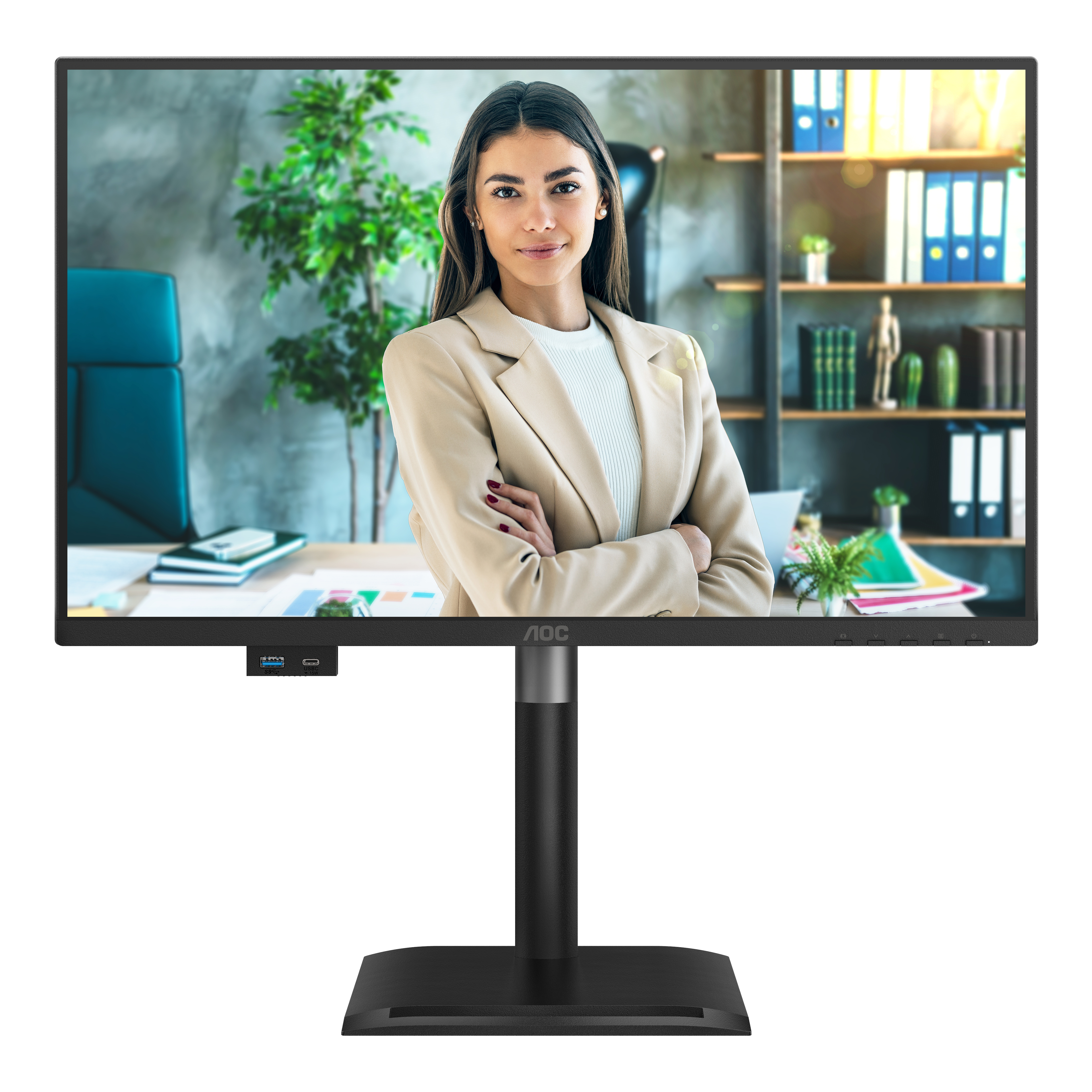 AOC 24P4U - LED-Monitor - 61 cm (24") - 1920 x 1080 Full HD (1080p)