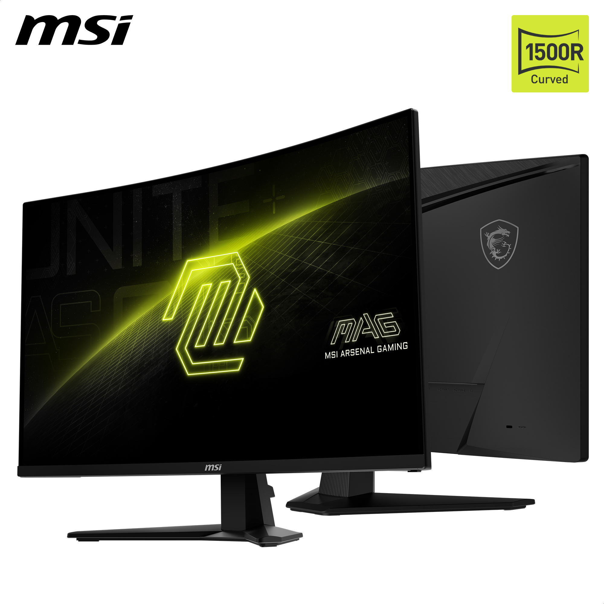MSI MAG 274CQFDE curved, 27" WQHD, 180Hz, 0.5 ms, HDR, Adaptive-Sync
