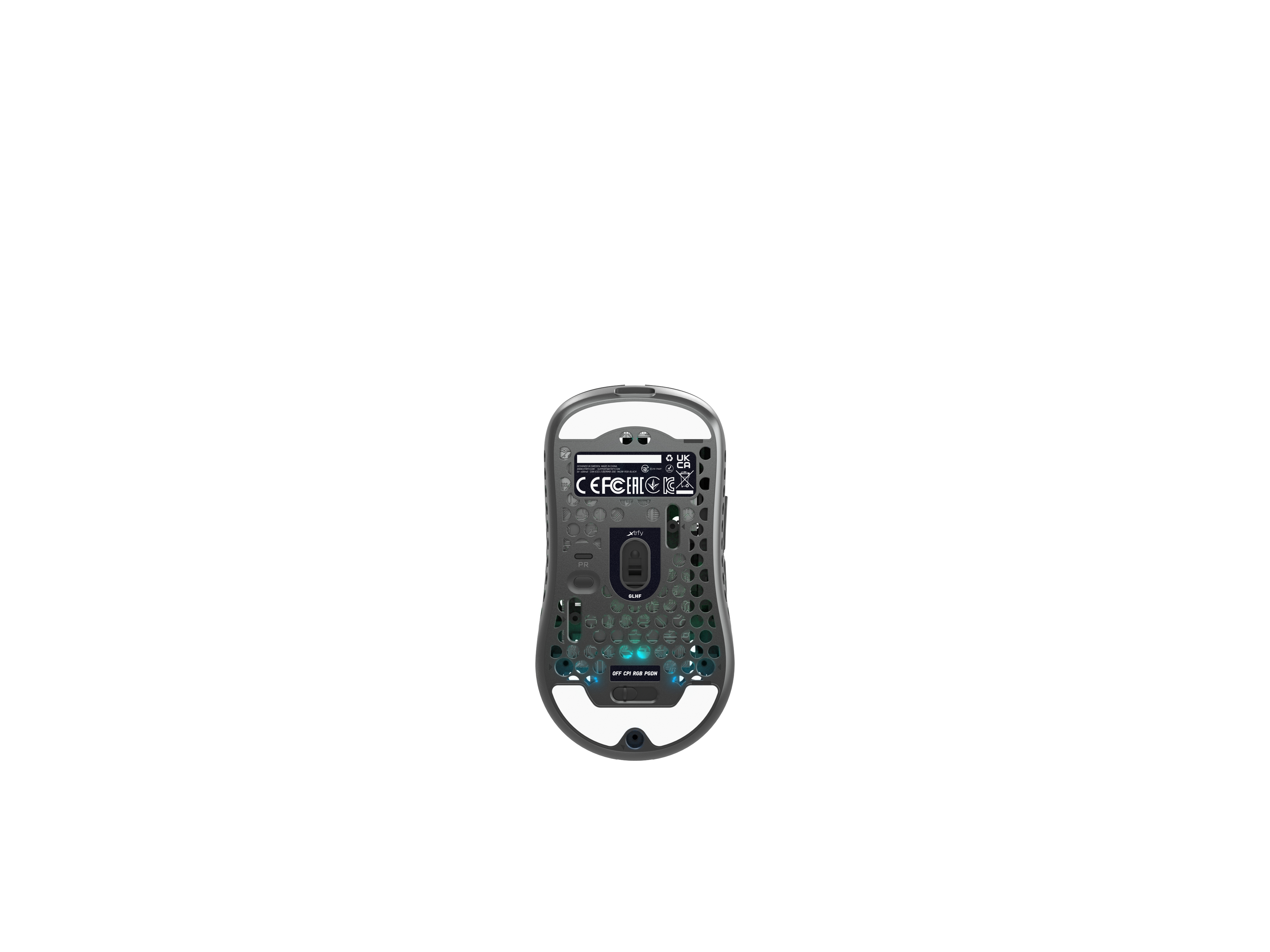 Cherry Xtrfy M42 - Maus - optisch - kabellos - 2.4 GHz - kabelloser Empfänger (USB)