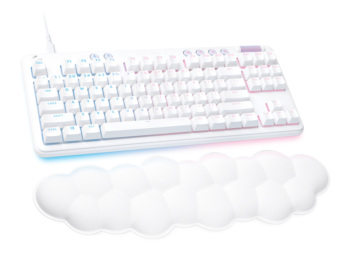 Logitech G G713 - Tastatur - tenkeyless - hintergrundbeleuchtet - USB - QWERTY - Nordisch (Dänisch/F