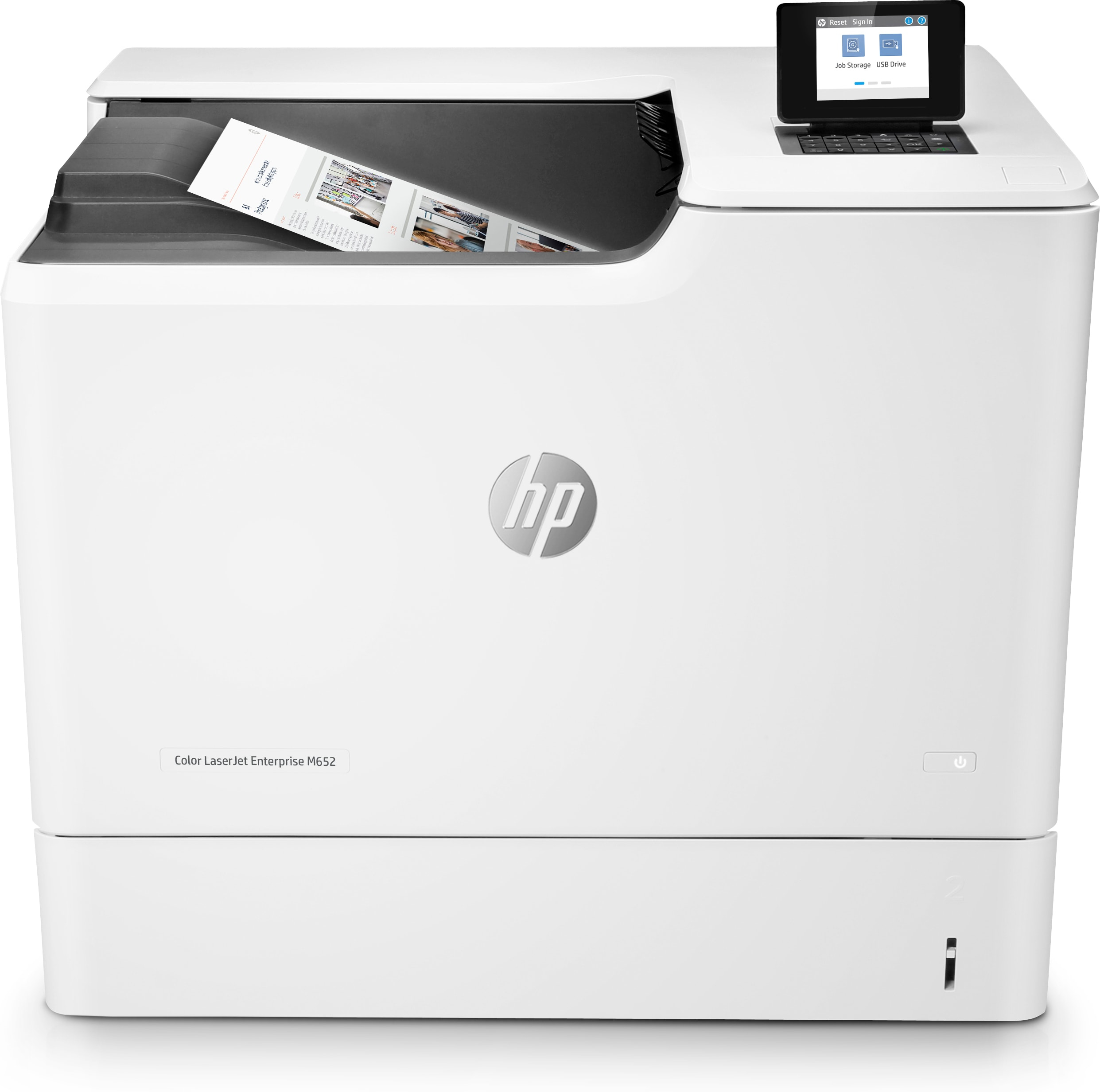 HP Color LaserJet Enterprise M652n - Drucker - Farbe - Laser - A4/Legal - 1200 x 1200 dpi - bis zu 4