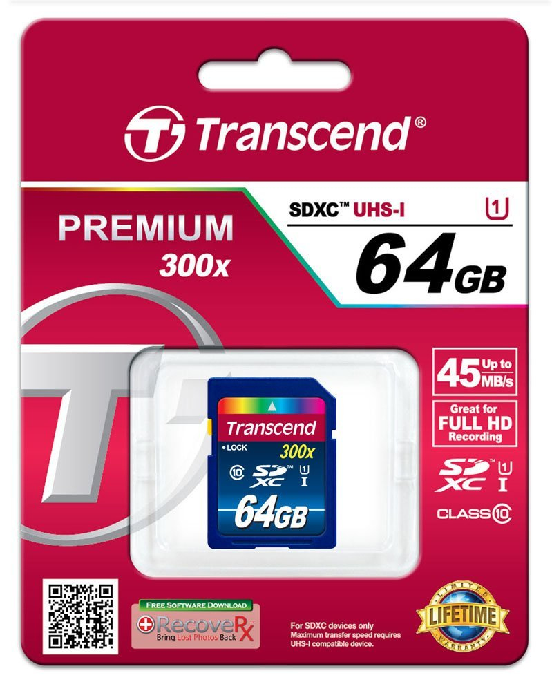 Transcend Premium - Flash-Speicherkarte - 64
