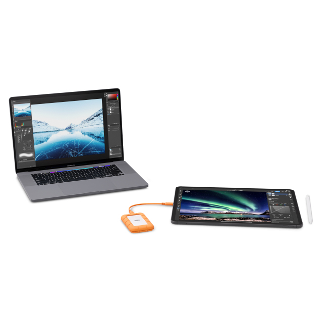 LaCie Festplatte - 1 TB - robust - extern (tragbar)