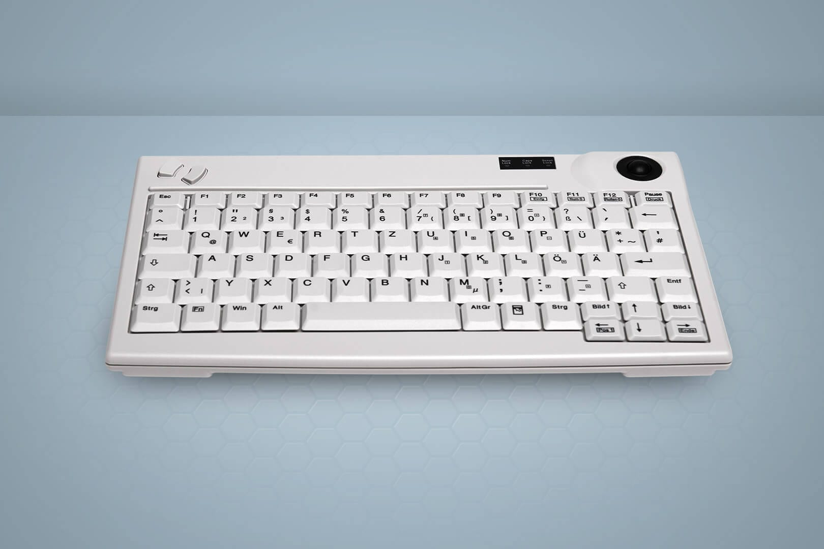 Cherry Active Key AK-440-TU - Tastatur - mit Trackball