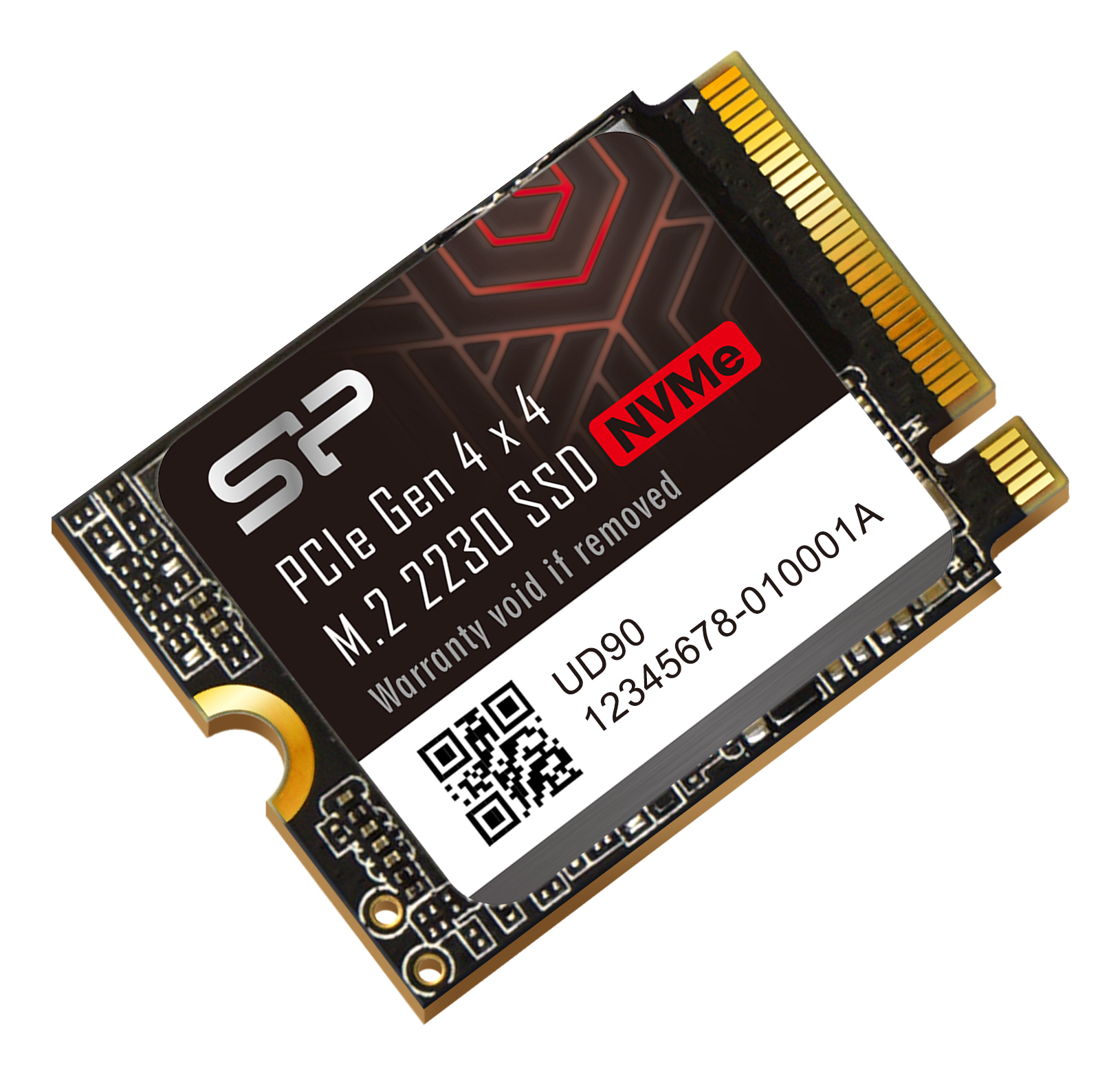 Silicon Power UD90 - SSD - 1 TB - intern - M.2 2230 - PCIe 4.0 x4 (NVMe)